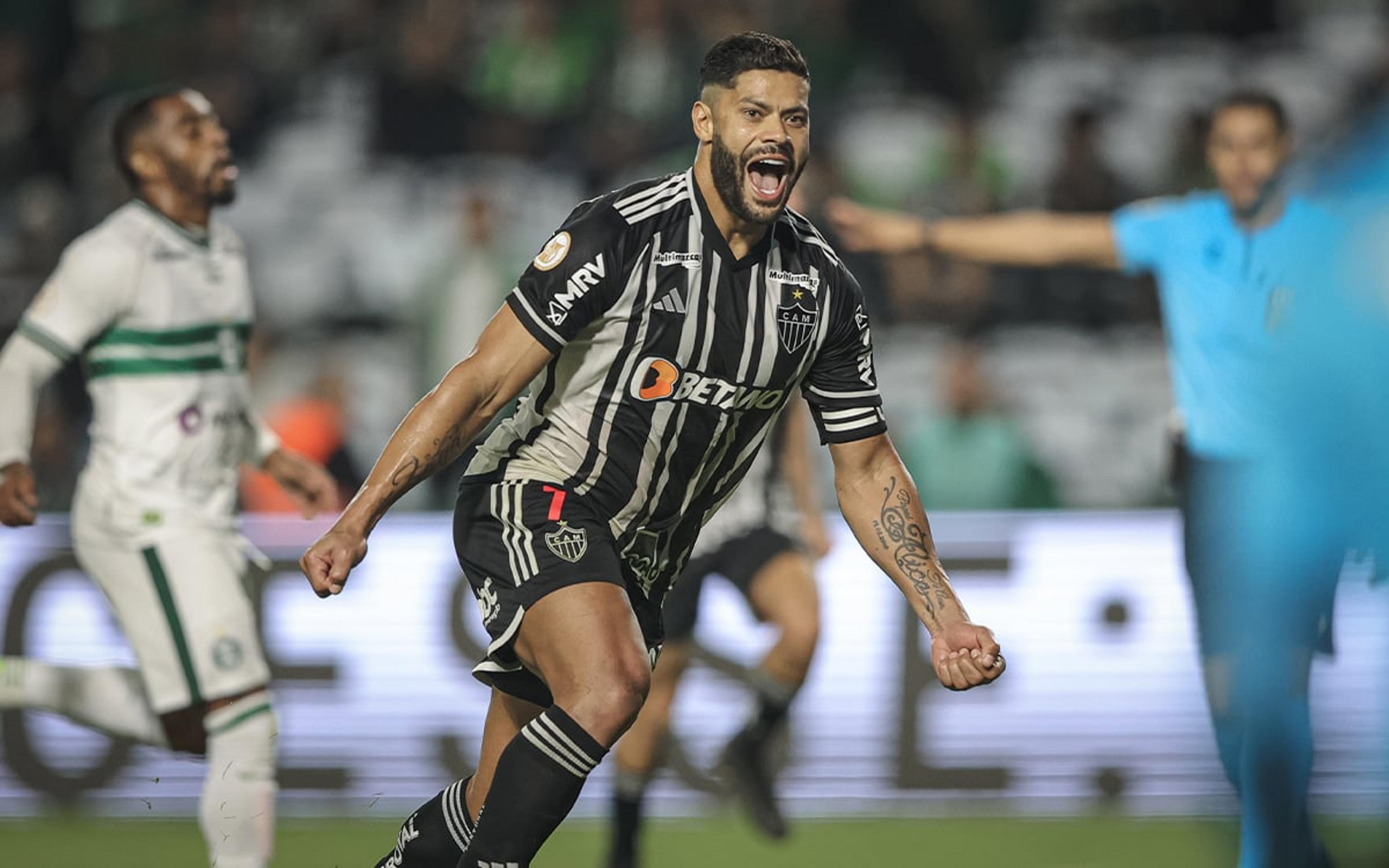 Atlético-MG vence o Coritiba de virada e ‘dorme’ no G4 do Campeonato Brasileiro