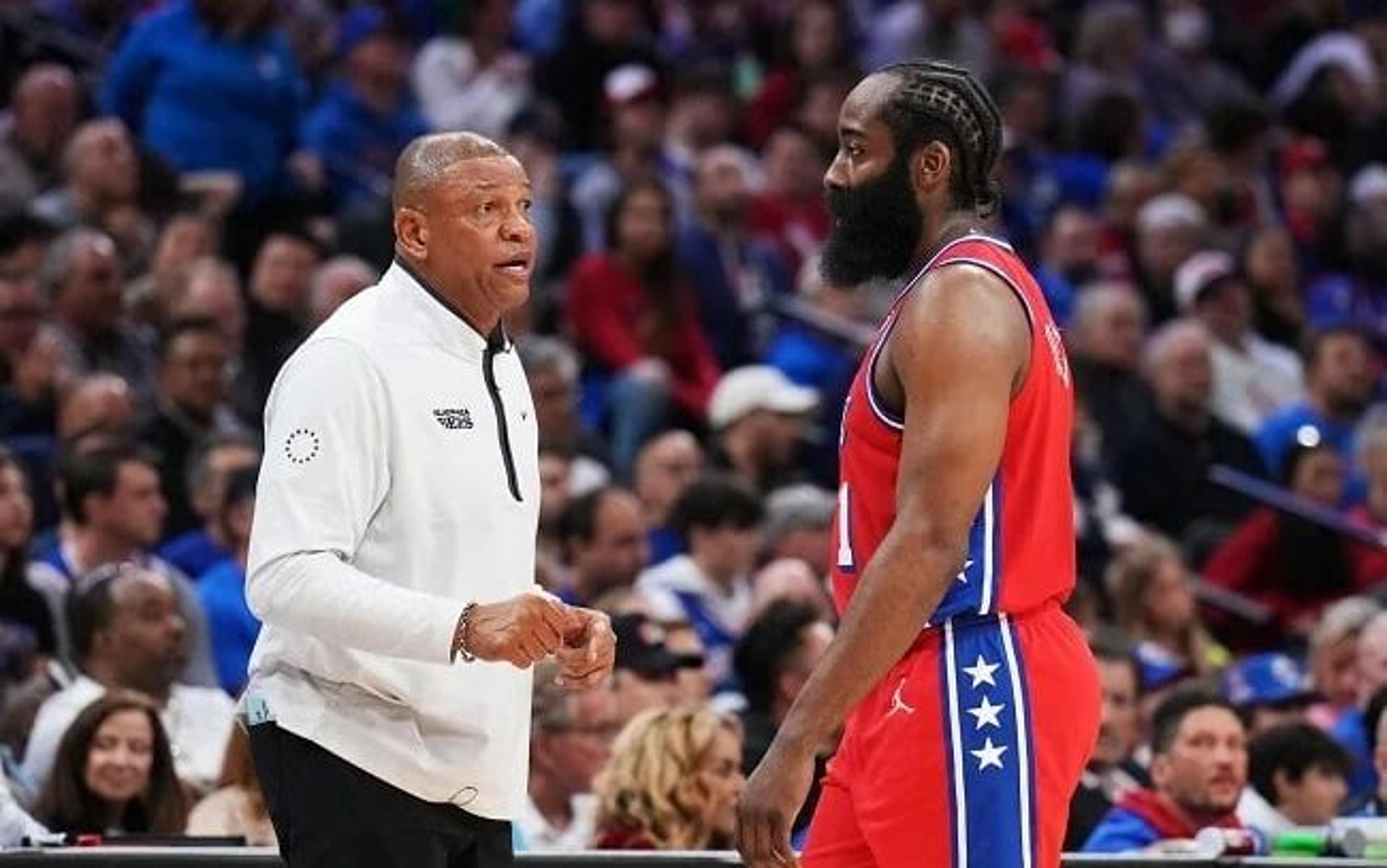 Doc Rivers compara comportamento de James Harden a Dennis Rodman