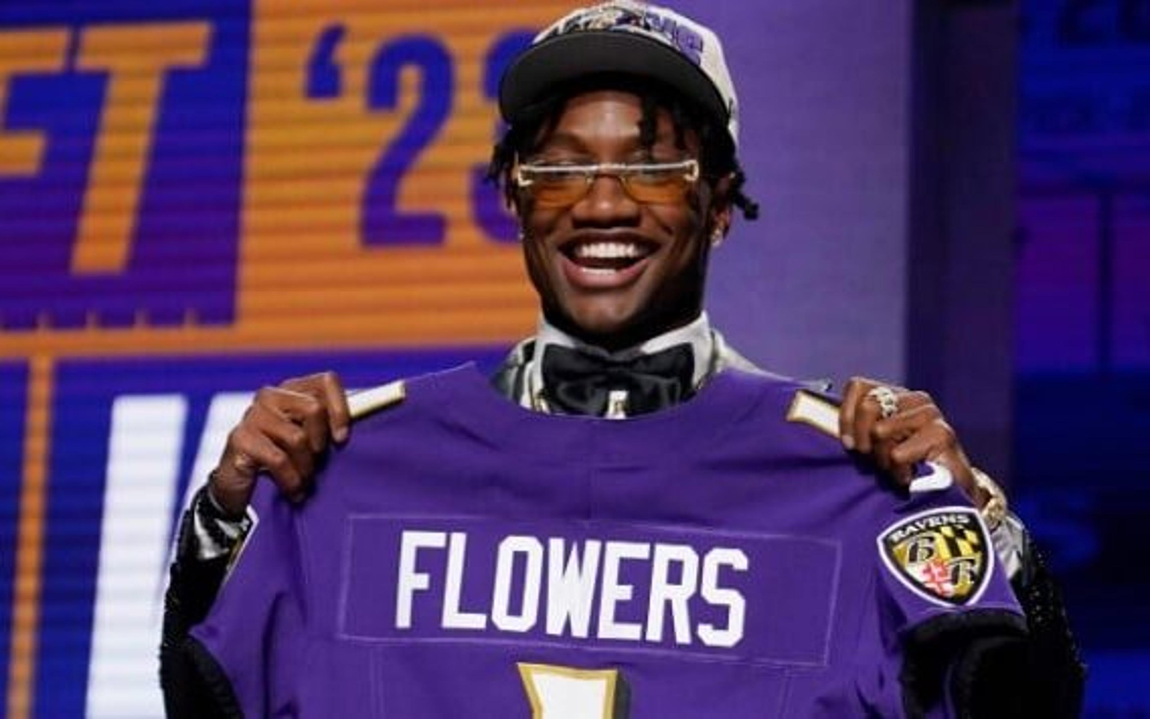 Novato Zay Flowers se mostra confiante na temporada do Baltimore Ravens