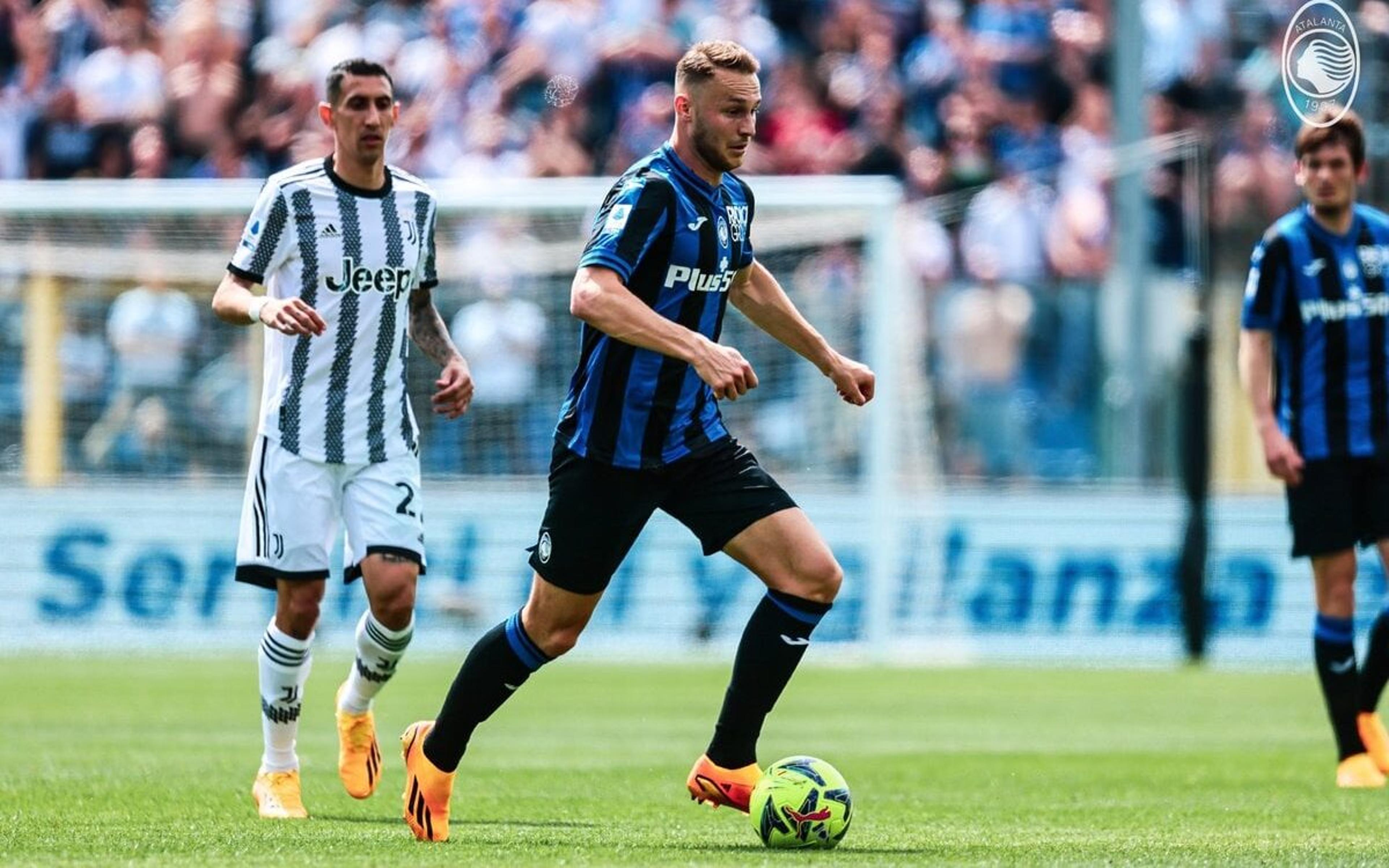 Juventus vence Atalanta e assume vice-liderança do Campeonato Italiano