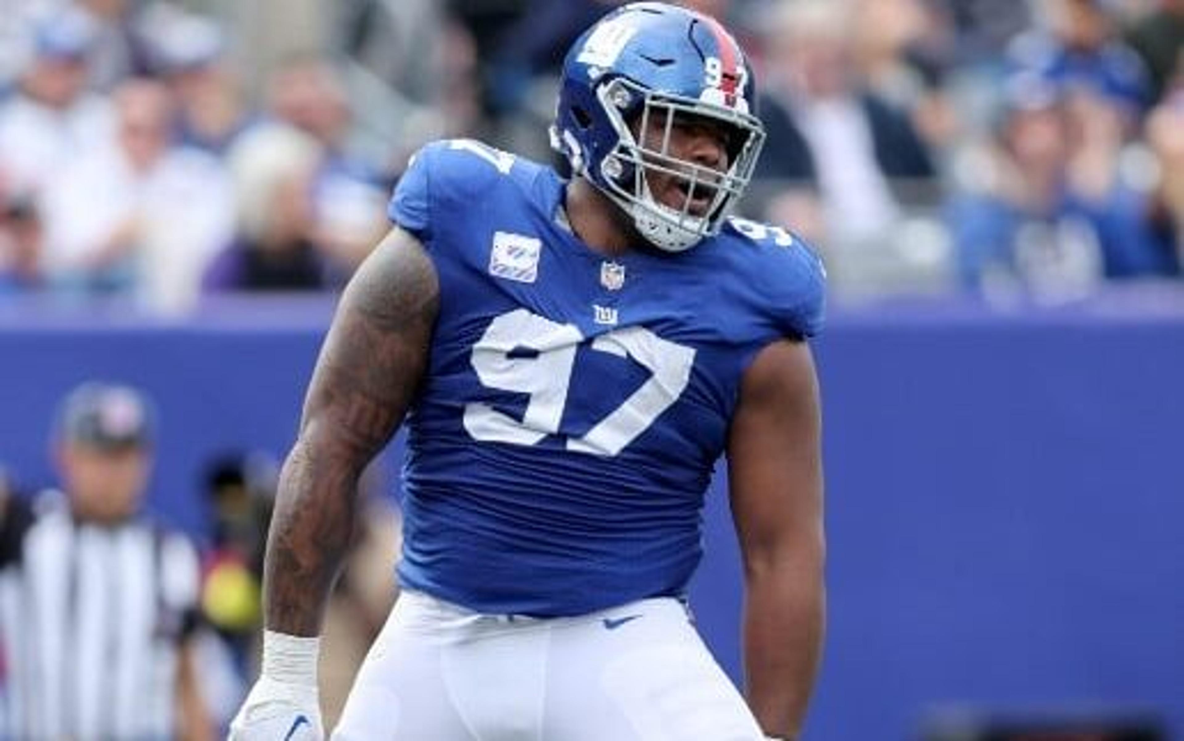 New York Giants e Dexter Lawrence fecham extensão de contrato de US$ 90 milhões por 4 anos