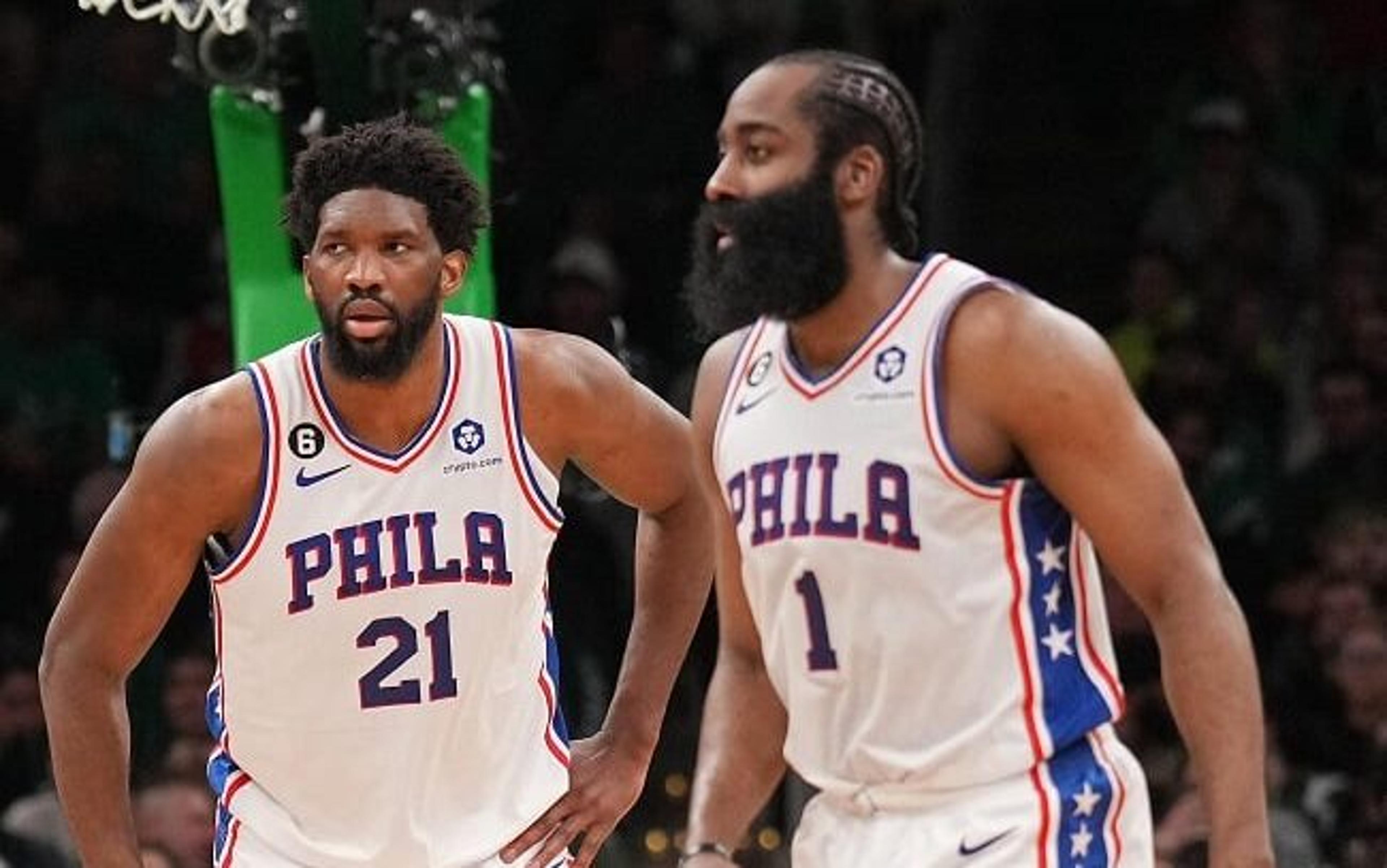 Joel Embiid: “James Harden precisa encontrar meios de ajudar o time”