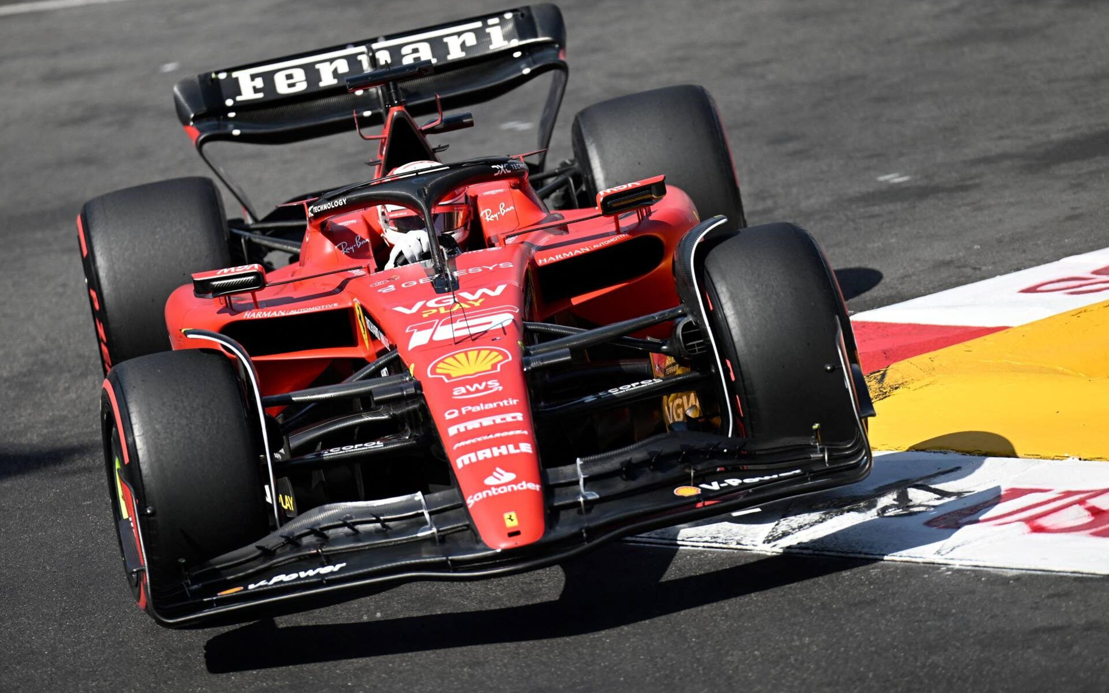 Piloto da Ferrari perde três posições no grid do GP de Mônaco da Fórmula 1