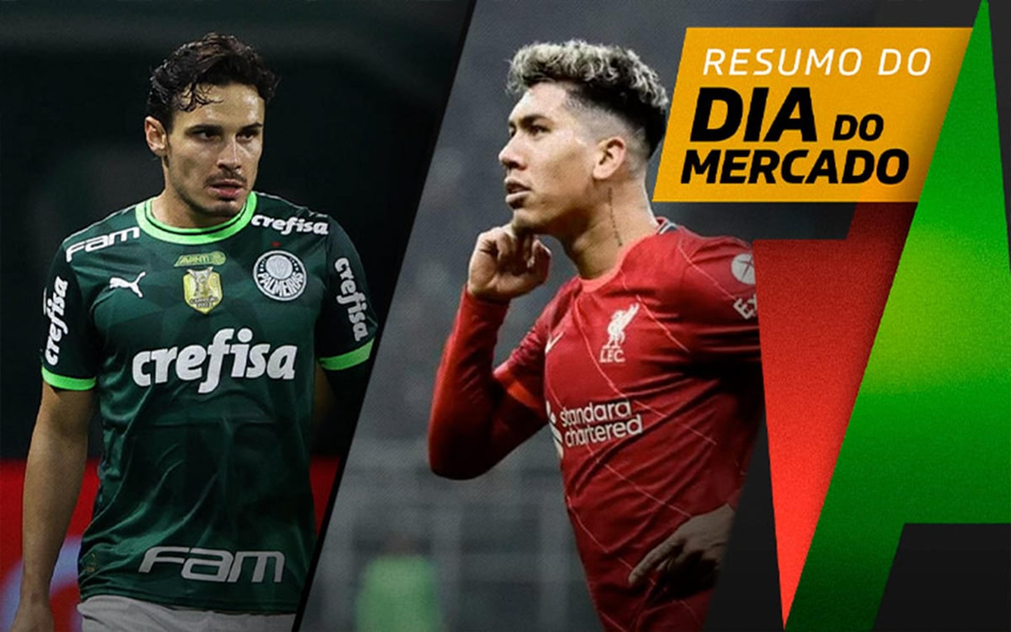 Raphael Veiga na mira de gigante europeu, Liverpool anuncia saída de Firmino… O Dia do Mercado!