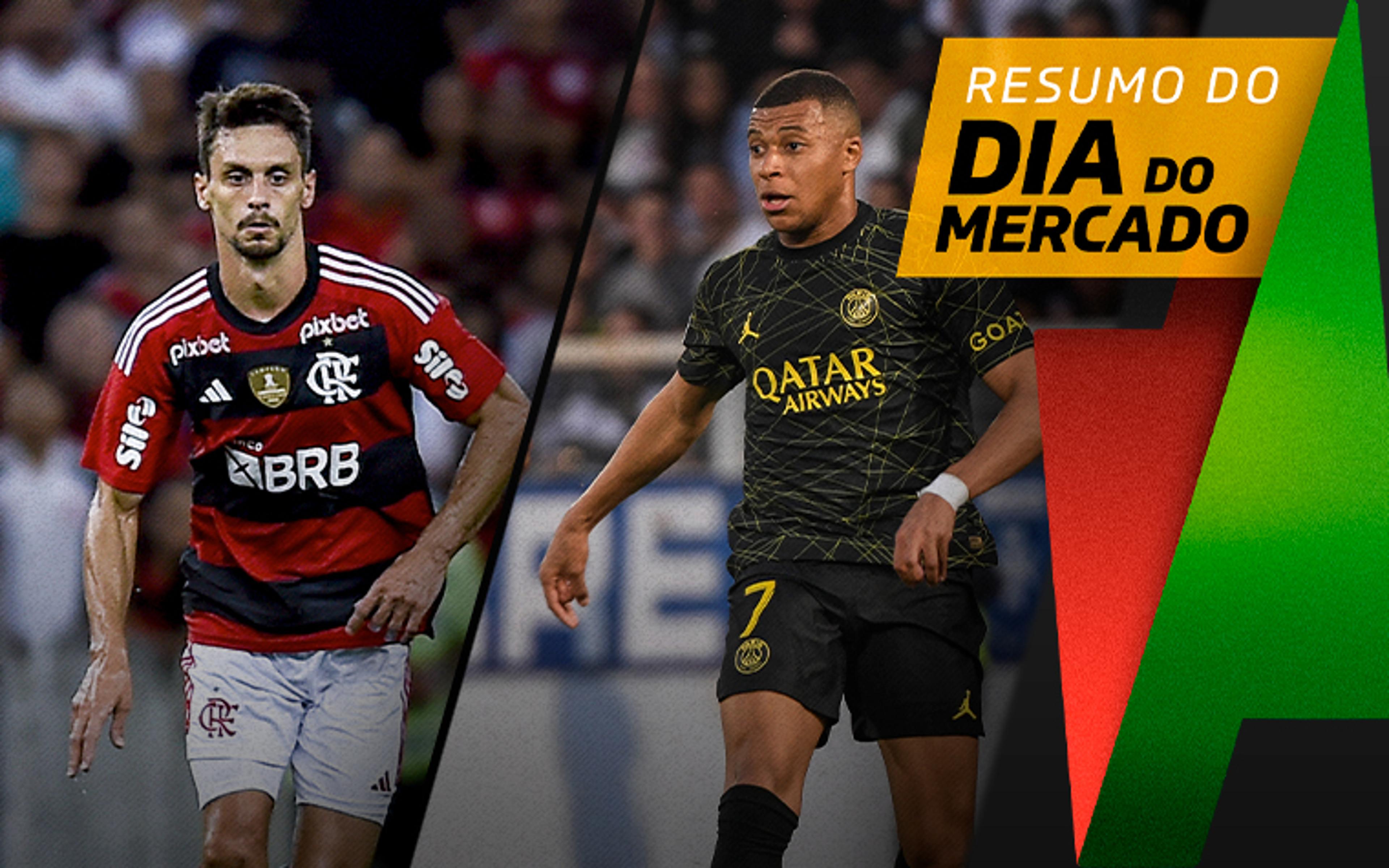 Flamengo tem jogadores com futuro em aberto, Mbappé quer jogar em novo clube… O Dia do Mercado!