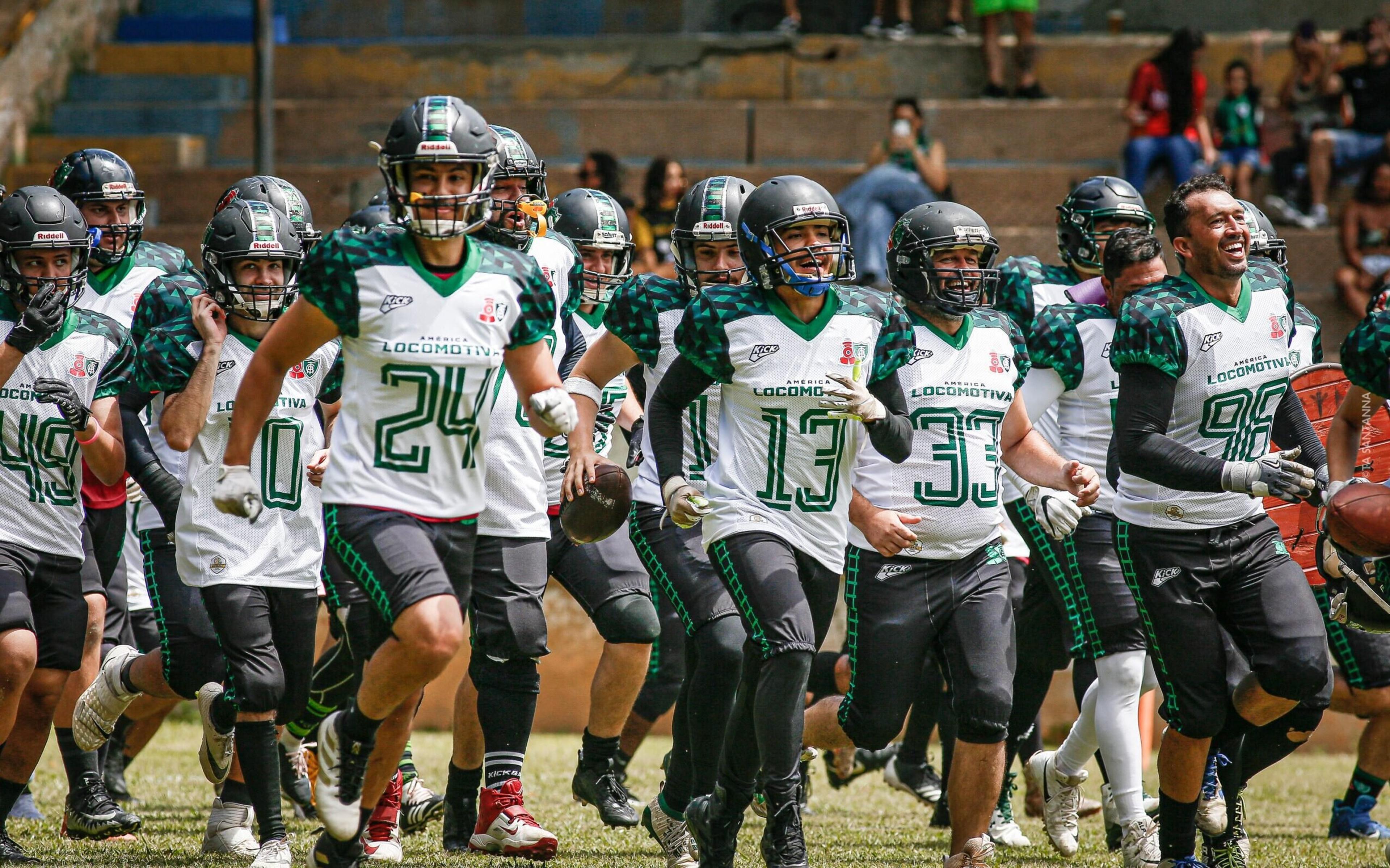 América Locomotiva bate Ipatinga Tigres e se classifica para o Gerais Bowl