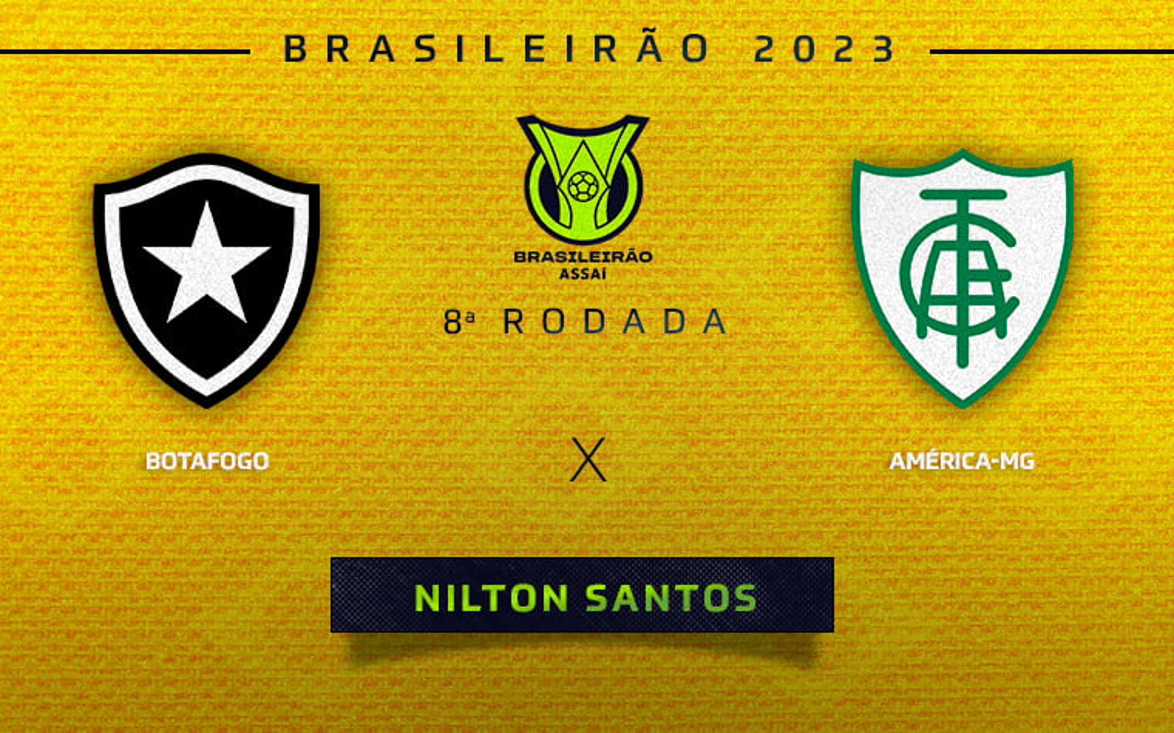 Botafogo x América-MG: onde assistir ao vivo, horário, escalações e mais do jogo de hoje pelo Campeonato Brasileiro