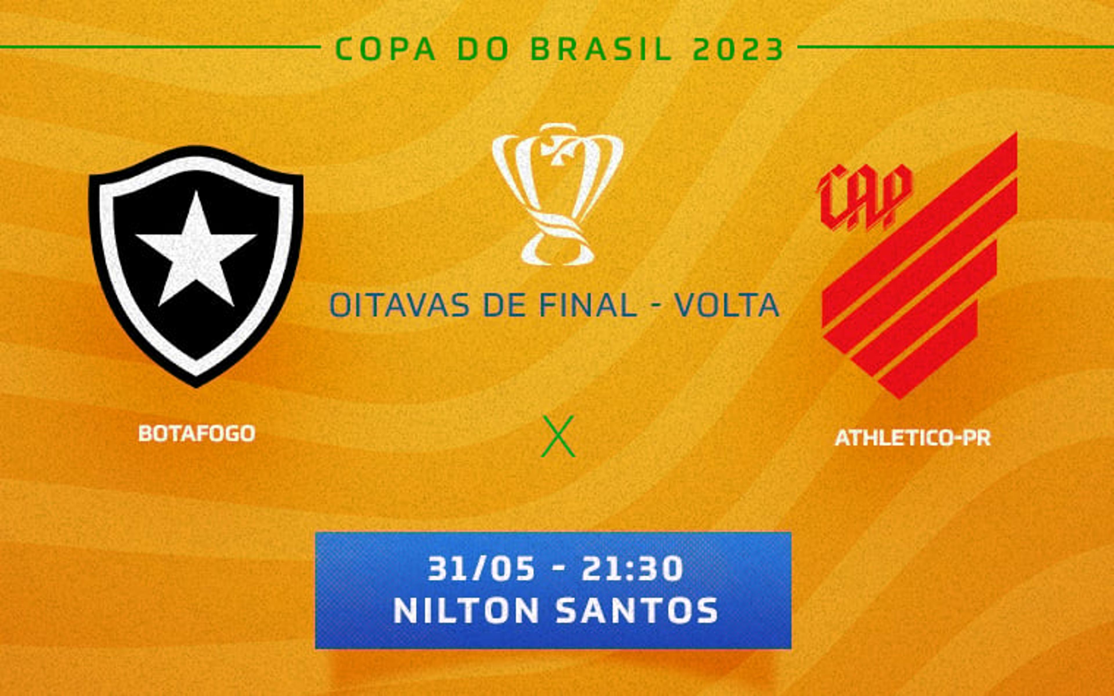 Botafogo x Athletico-PR: onde assistir ao vivo, horário e prováveis escalações para jogo da Copa do Brasil