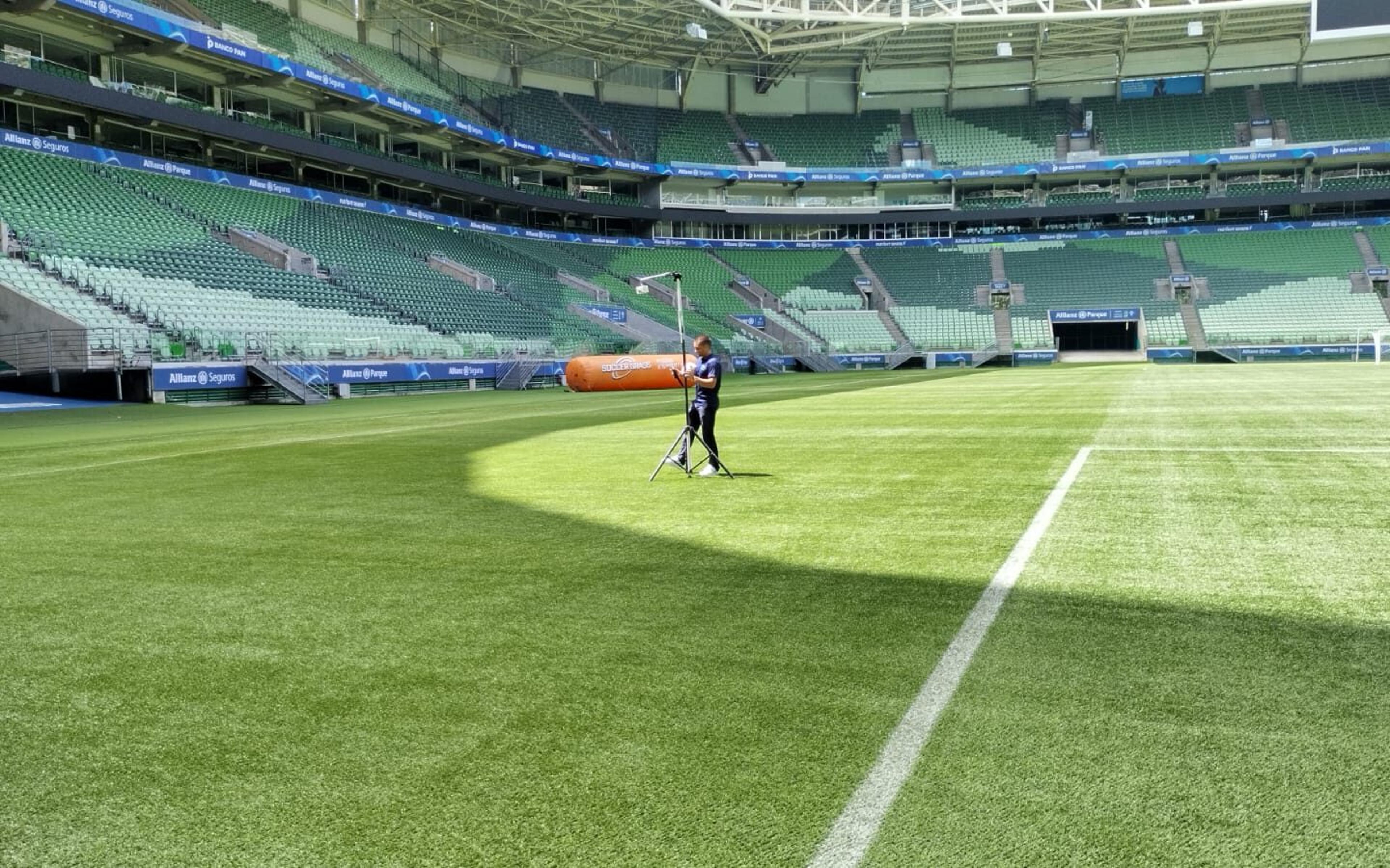 Palmeiras recebe a quarta certificação do gramado sintético do Allianz Parque pela Fifa