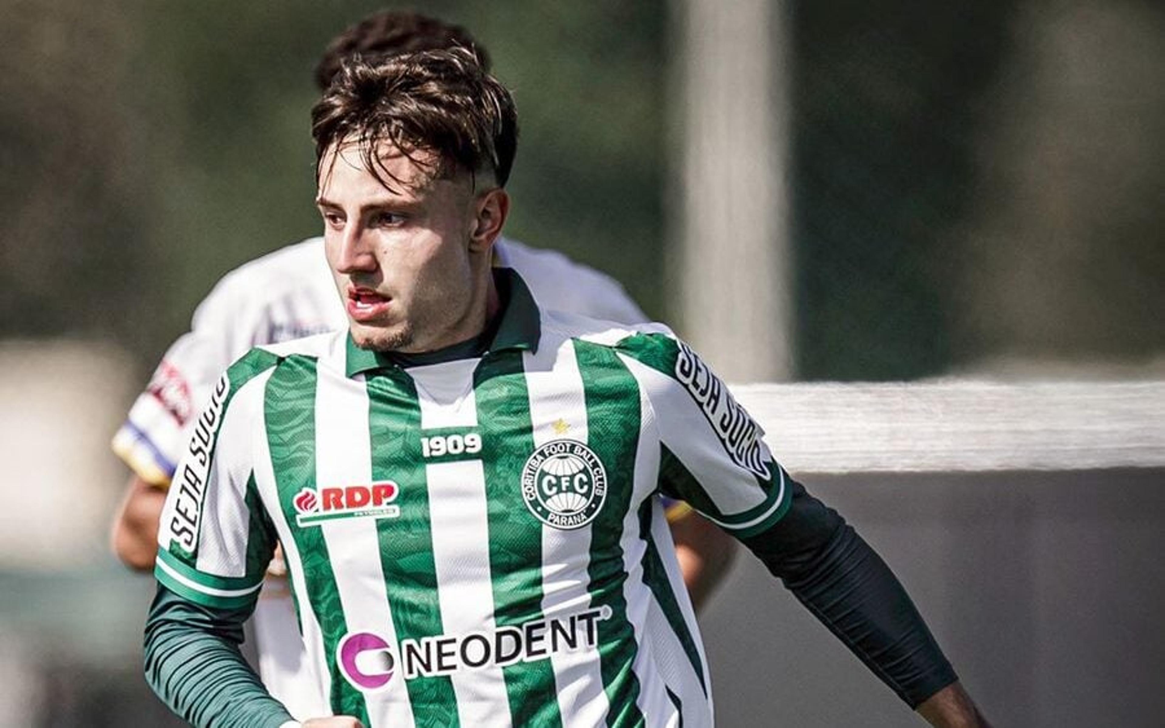 Joia da base do Coritiba celebra bom momento no Paranaense Sub-20