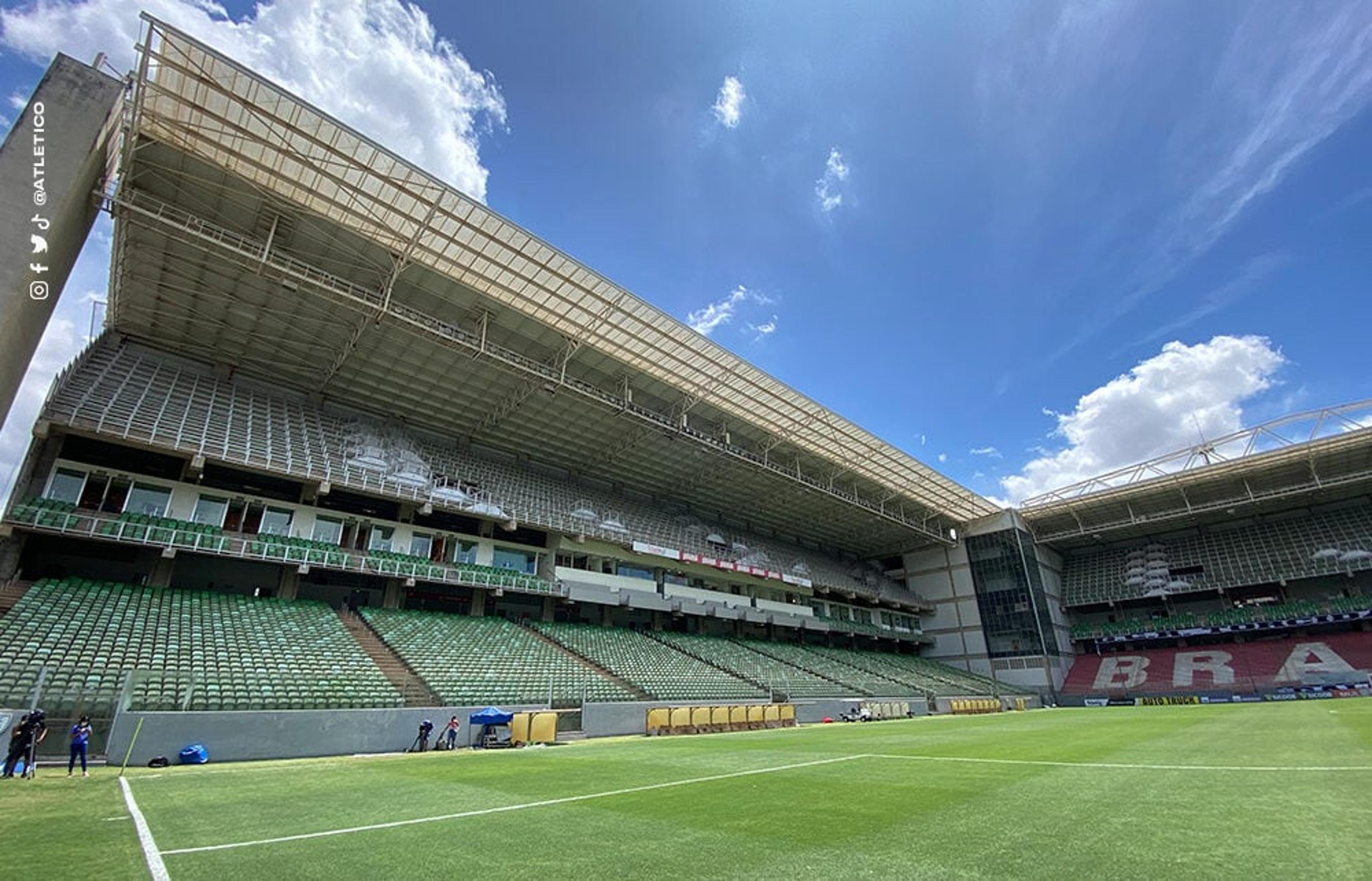 América-MG pode ter gramado sintético no Independência