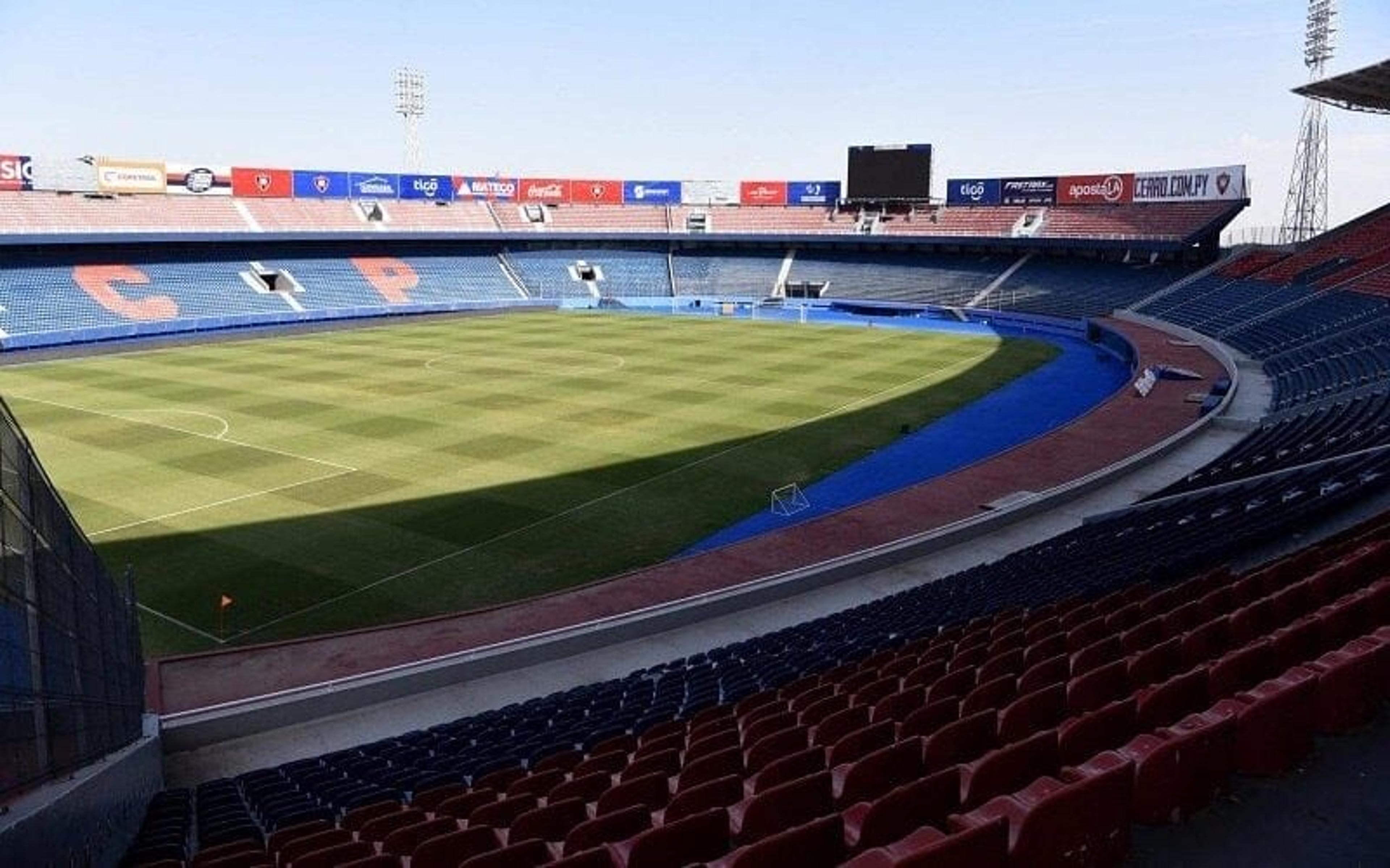 Antes de clássico, Cerro Porteño retira cadeiras do setor visitante