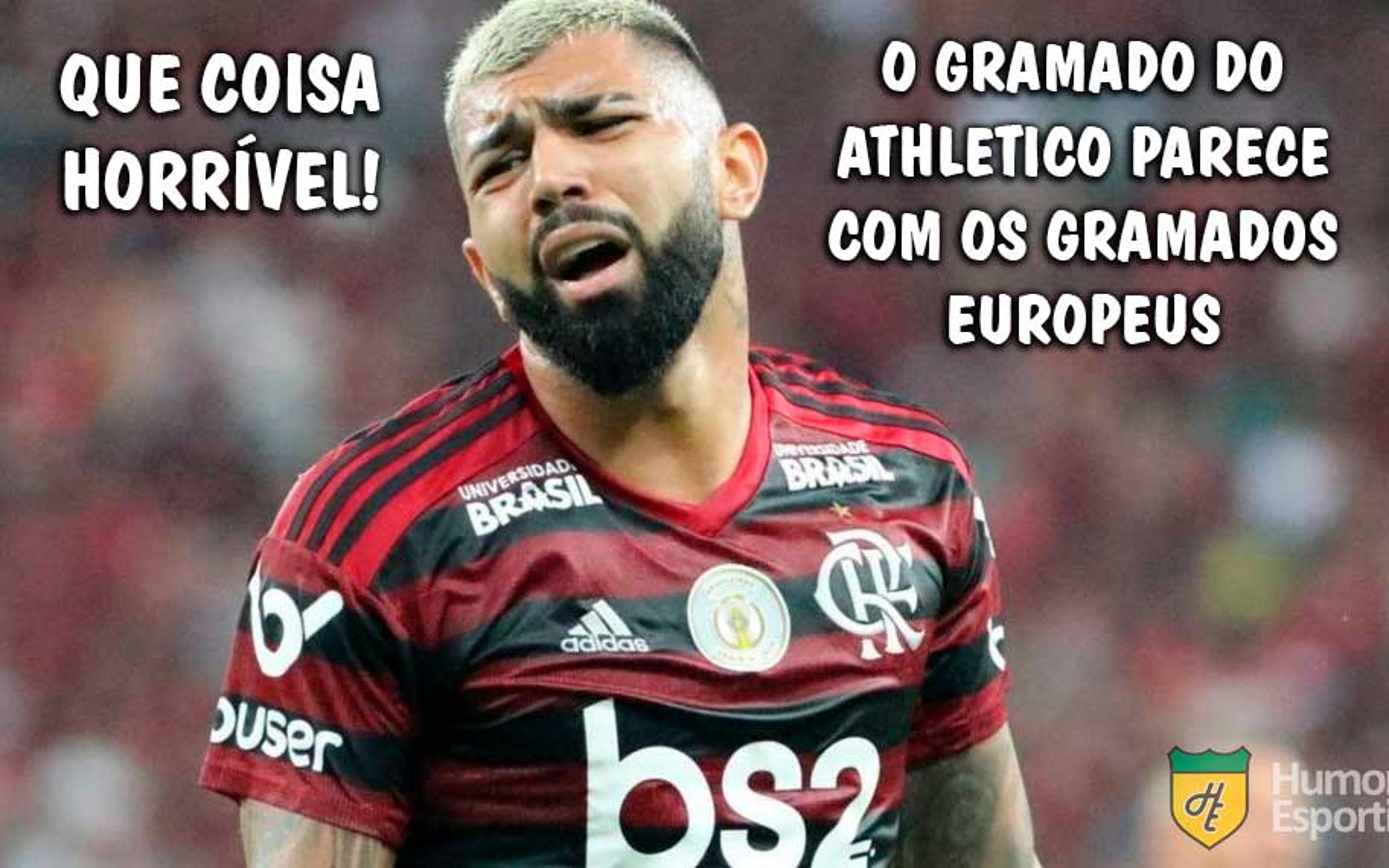 Zoeiras com Flamengo e Gabigol bombam após derrota para o Athletico; veja os memes