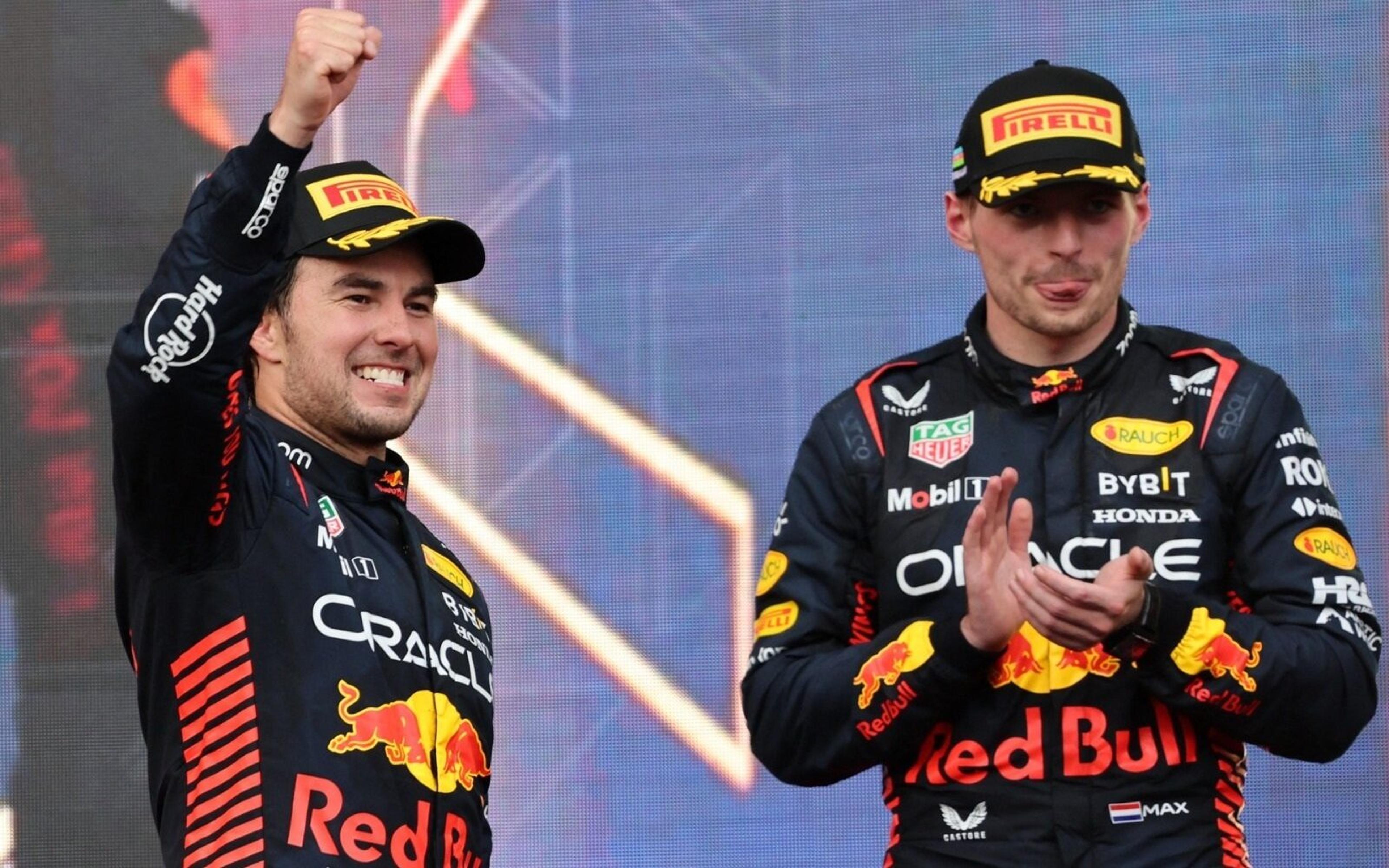 F1: Red Bull apoia disputa entre Pérez e Verstappen pelo título