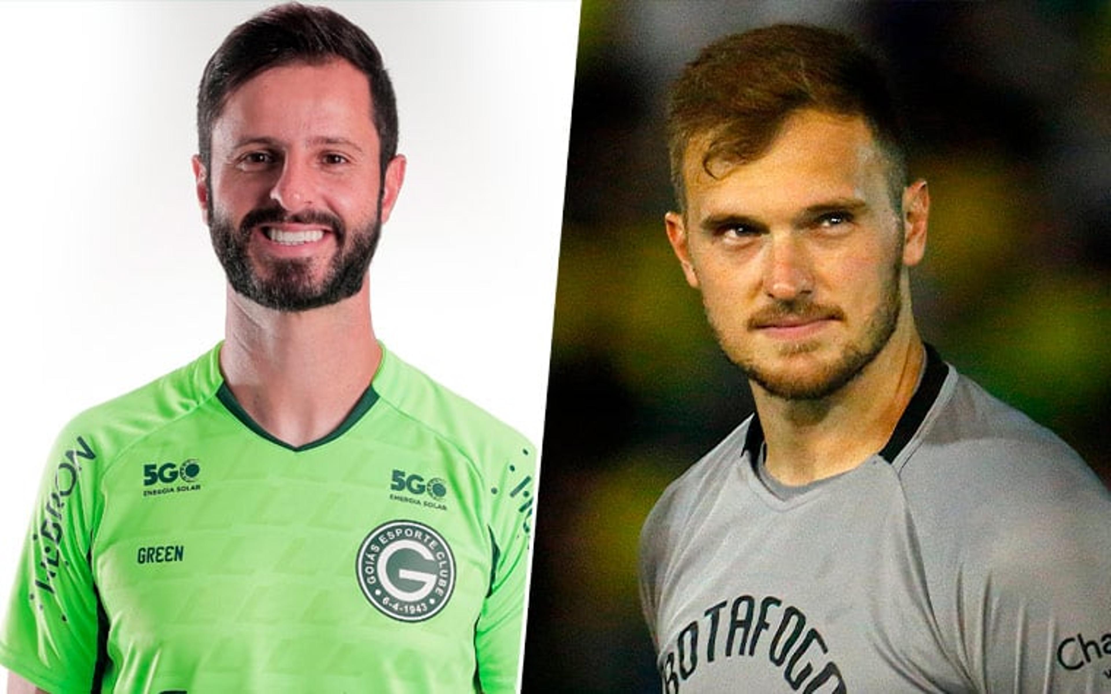 Marcelo Rangel x Lucas Perri: grandes esperanças movem os goleiros de Goiás e Botafogo