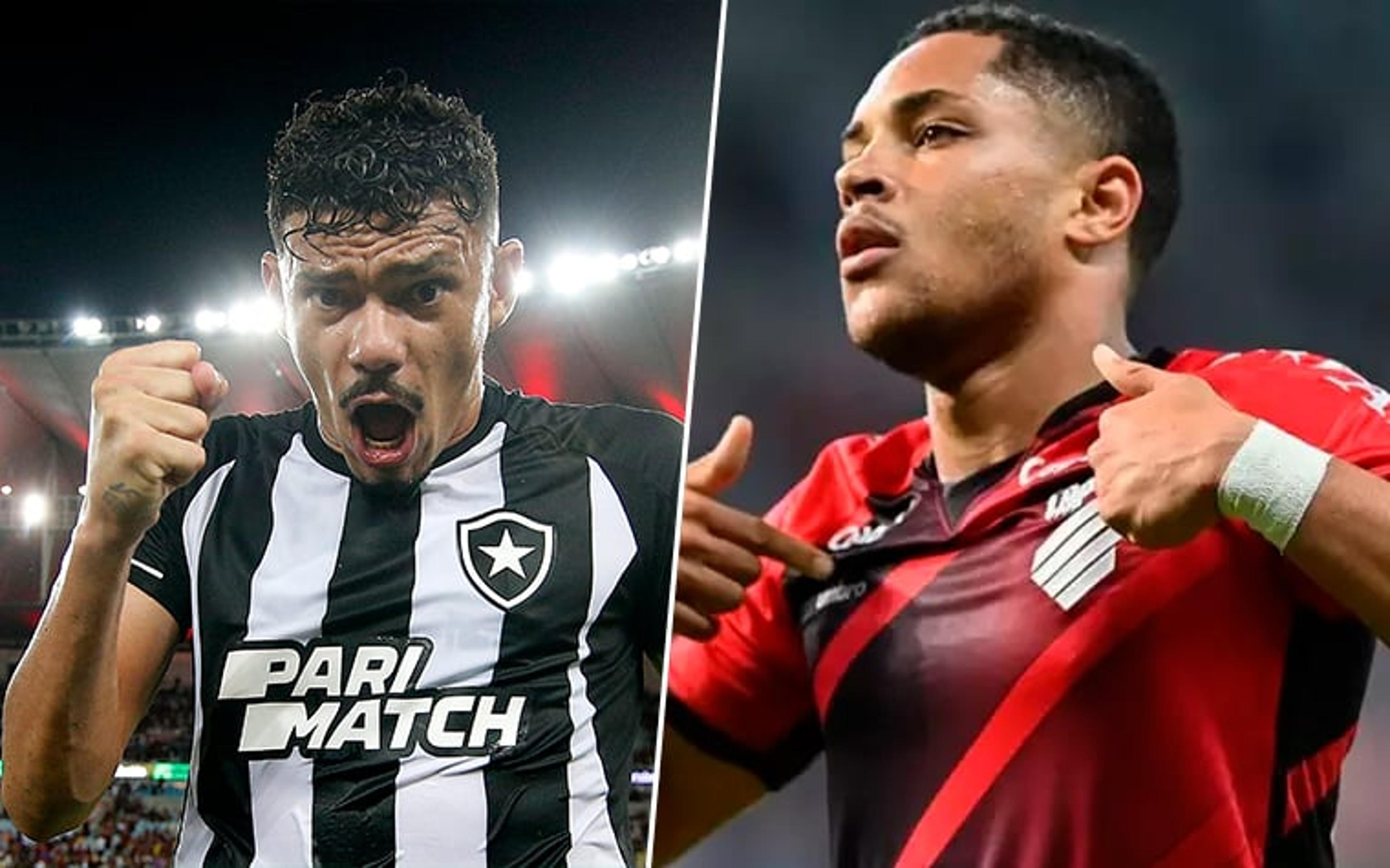 Athletico-PR x Botafogo: boa fase, força do ataque e gramado sintético unem adversários da Copa do Brasil