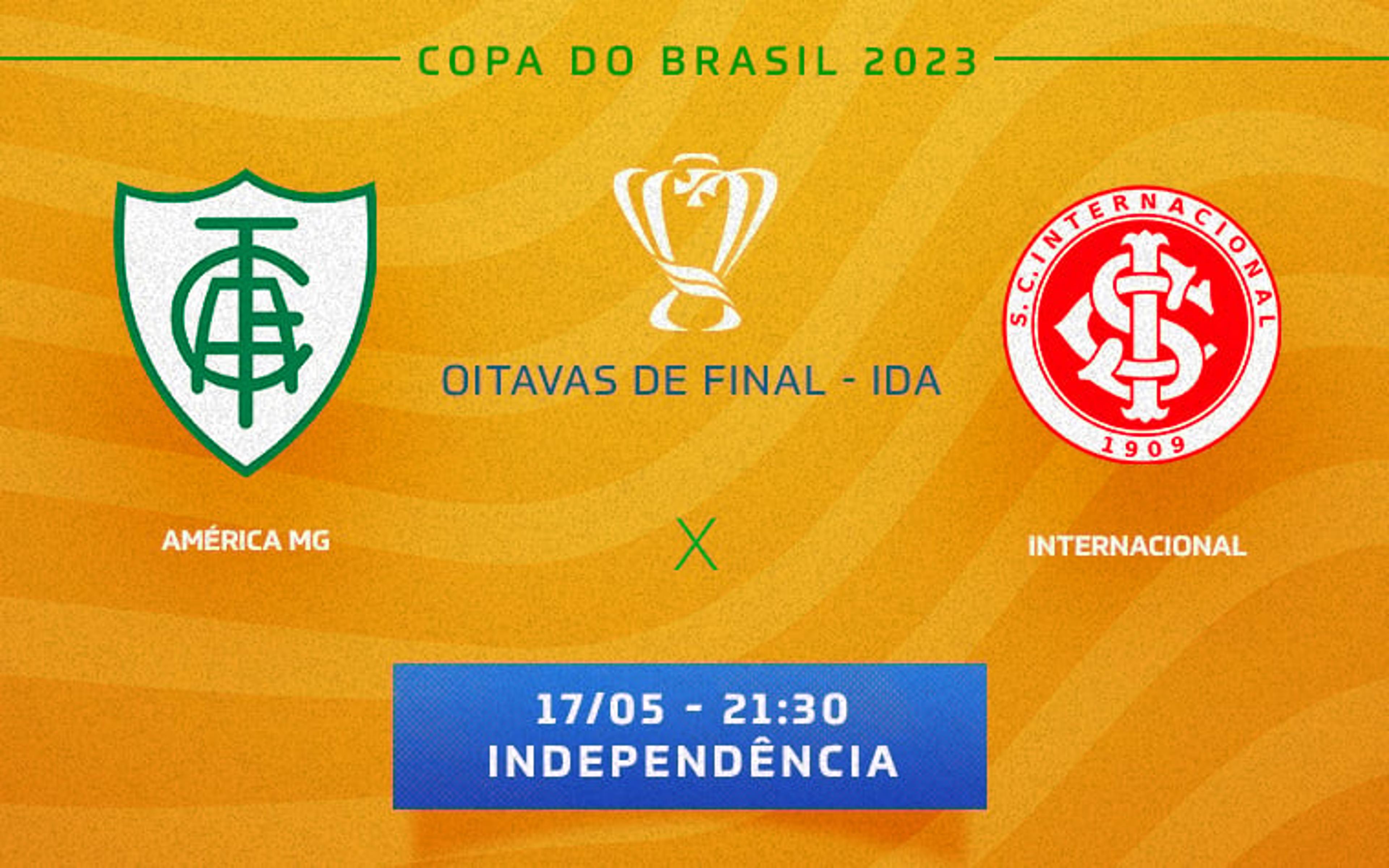 América-MG x Internacional: onde assistir, prováveis times e desfalques