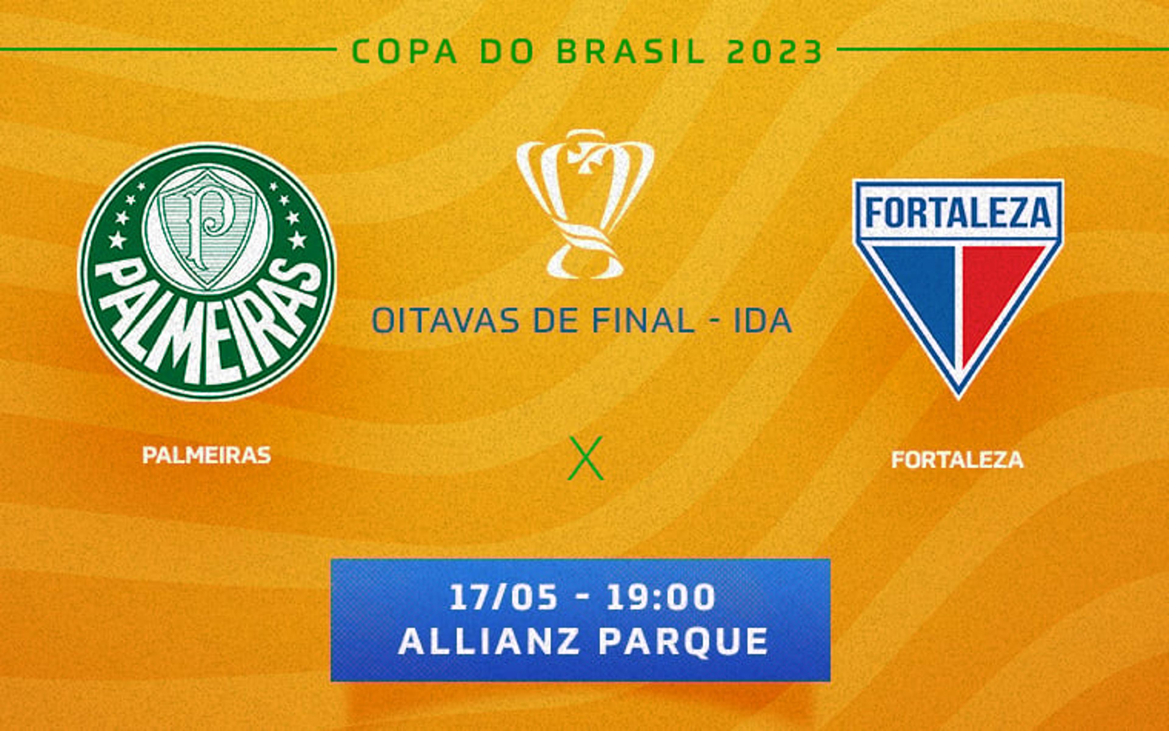 Palmeiras x Fortaleza: onde assistir, prováveis escalações e desfalques do jogo pela Copa do Brasil