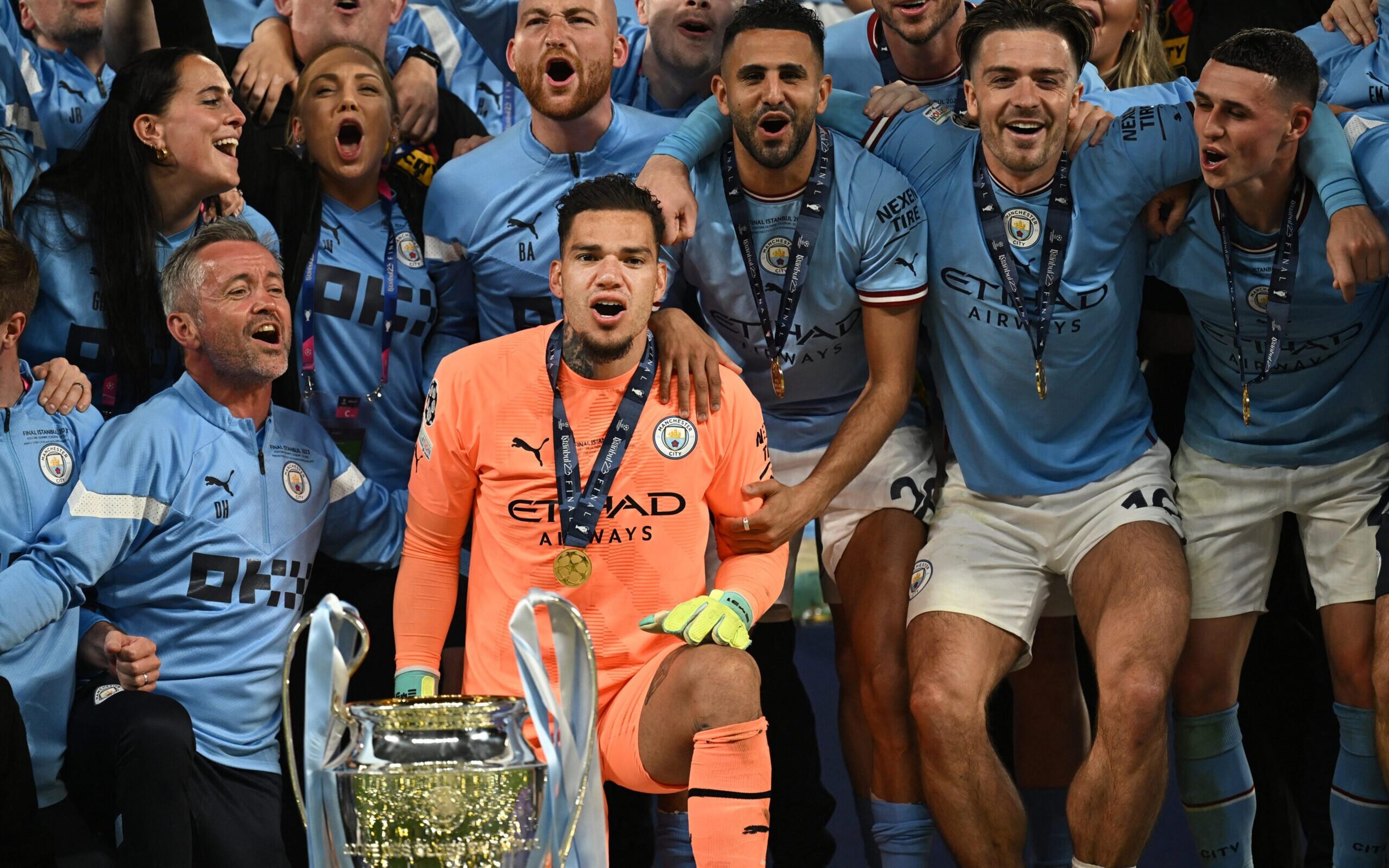 Herói do título do Manchester City, Ederson fala sobre caminho do clube para a conquista: ‘A derrota nos ensina’