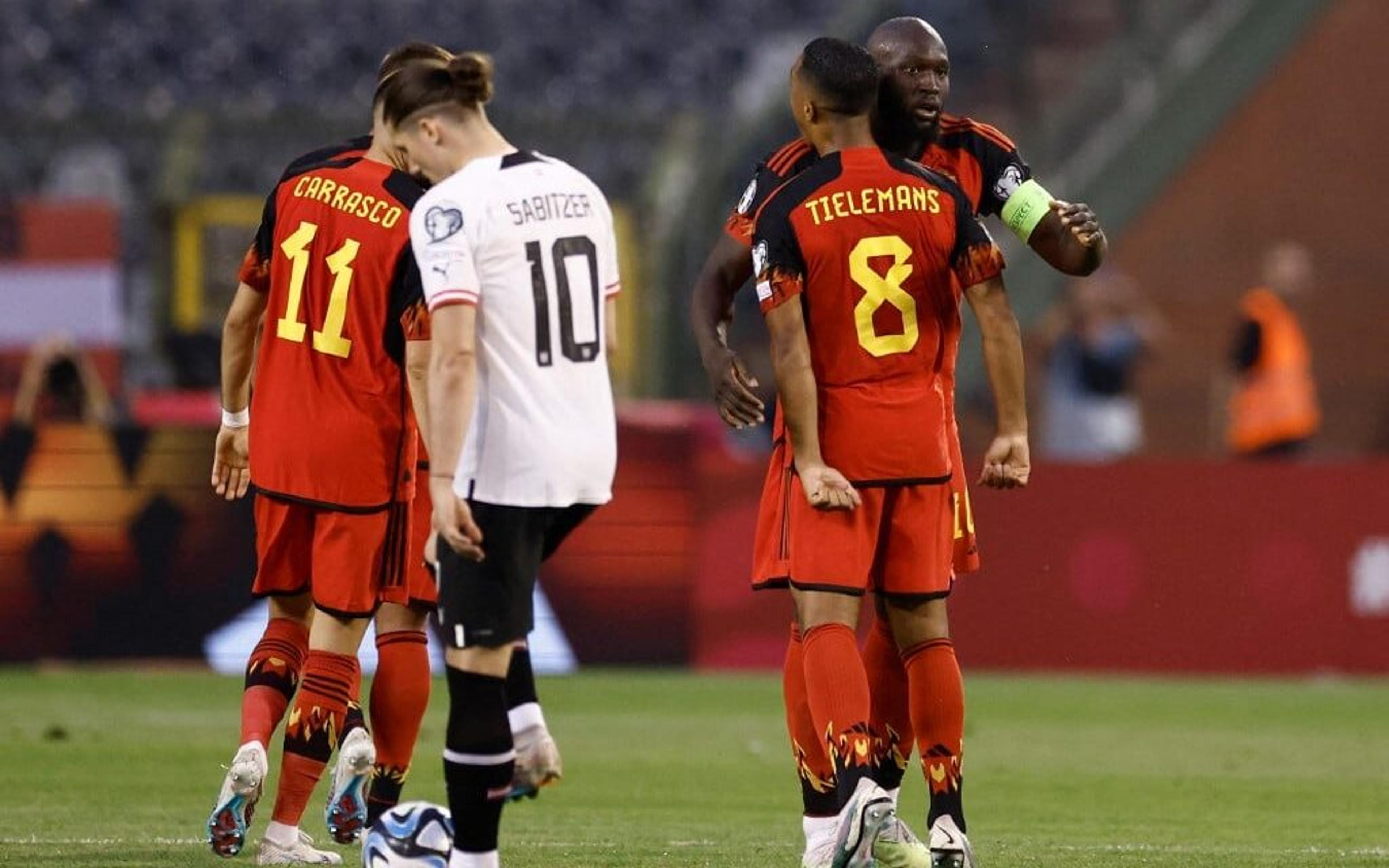 Eliminatórias da Eurocopa: Bélgica cresce no segundo tempo, Lukaku marca e arranca empate com a Áustria