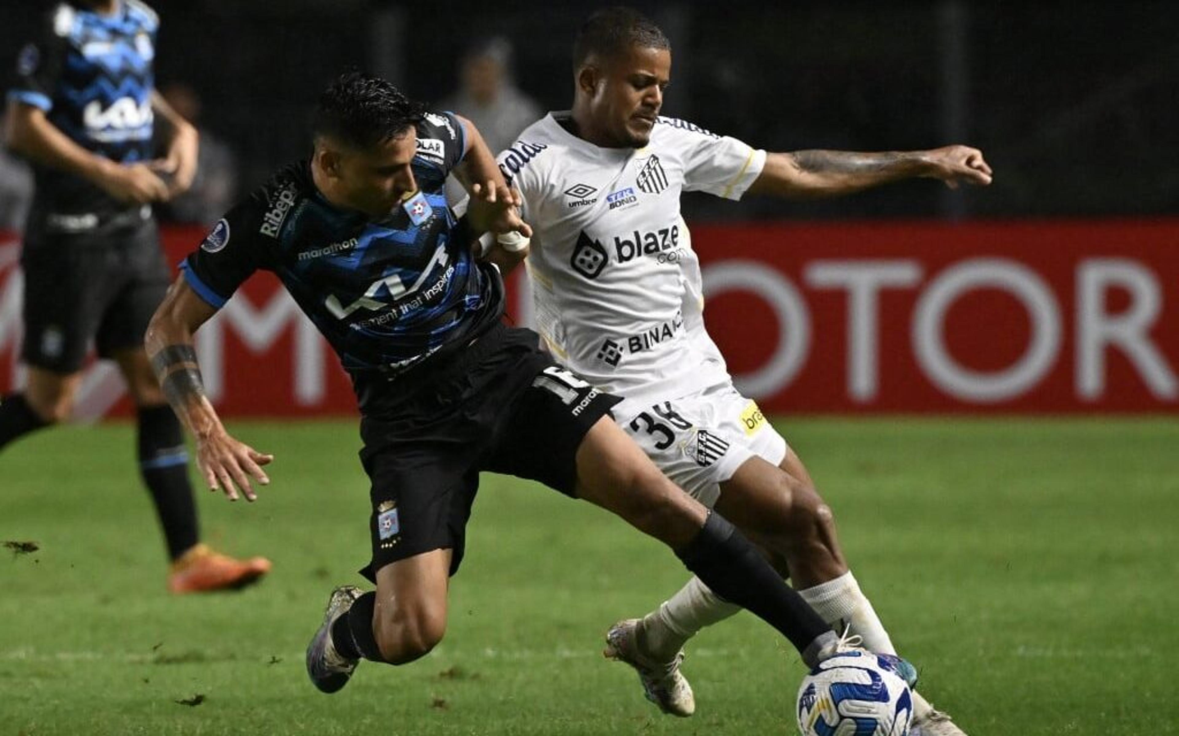 VÍDEO: os melhores momentos do empate entre Santos e Blooming pela Sul-Americana