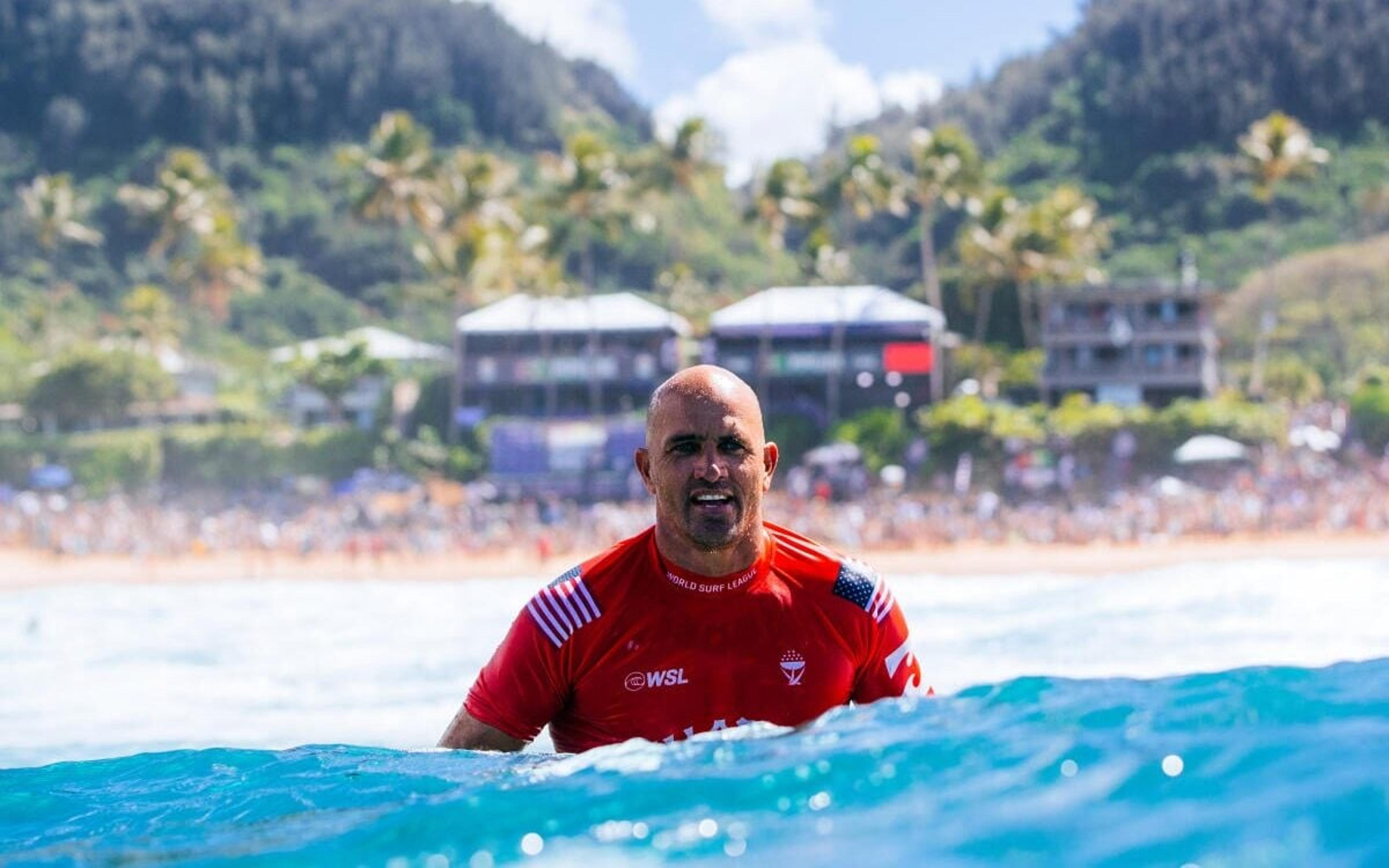 WSL: Kelly Slater não participará da etapa de Saquarema por questões médicas