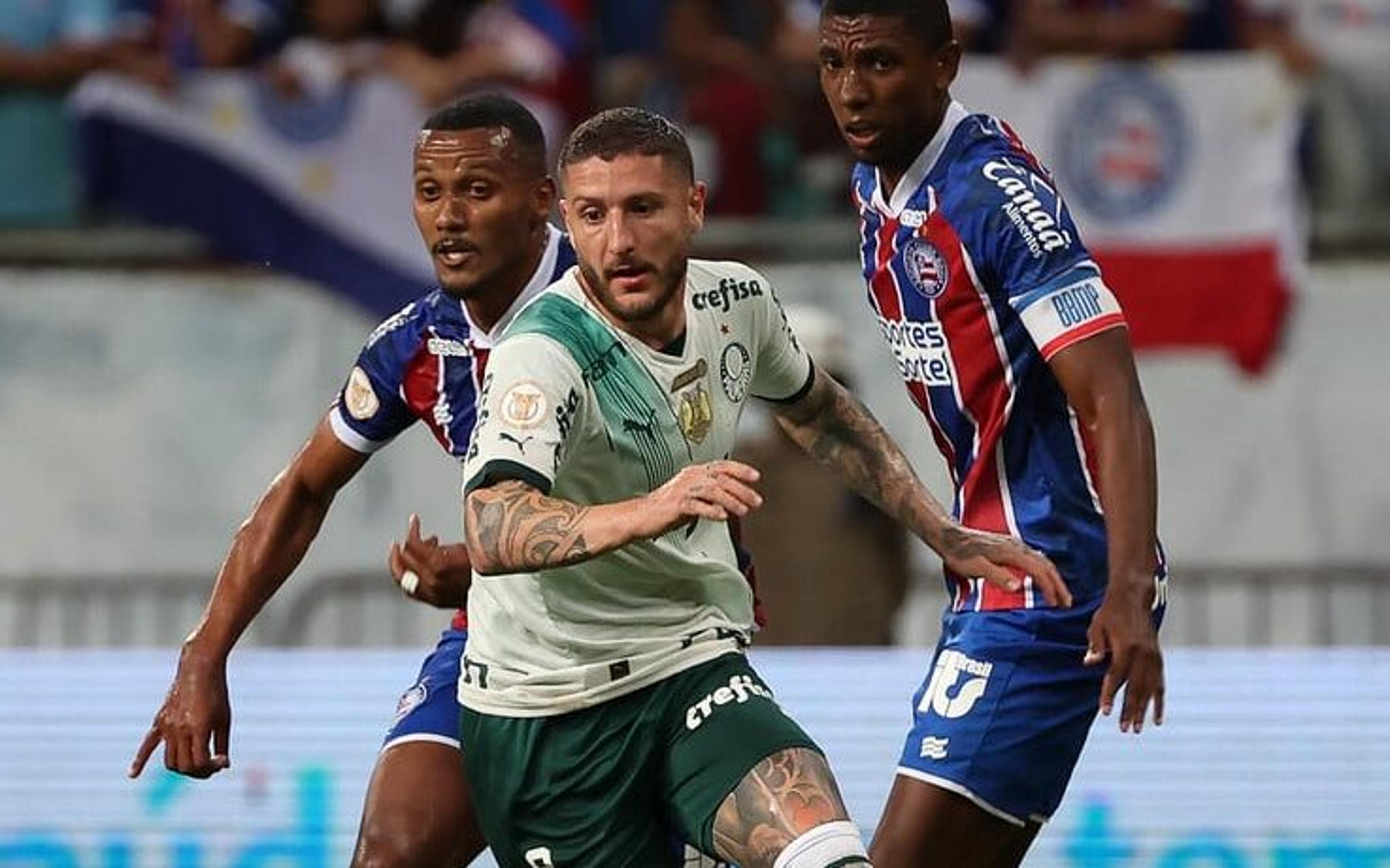 Zé Rafael vê falta de eficiência e lamenta derrota do Palmeiras: ‘Futebol é assim’