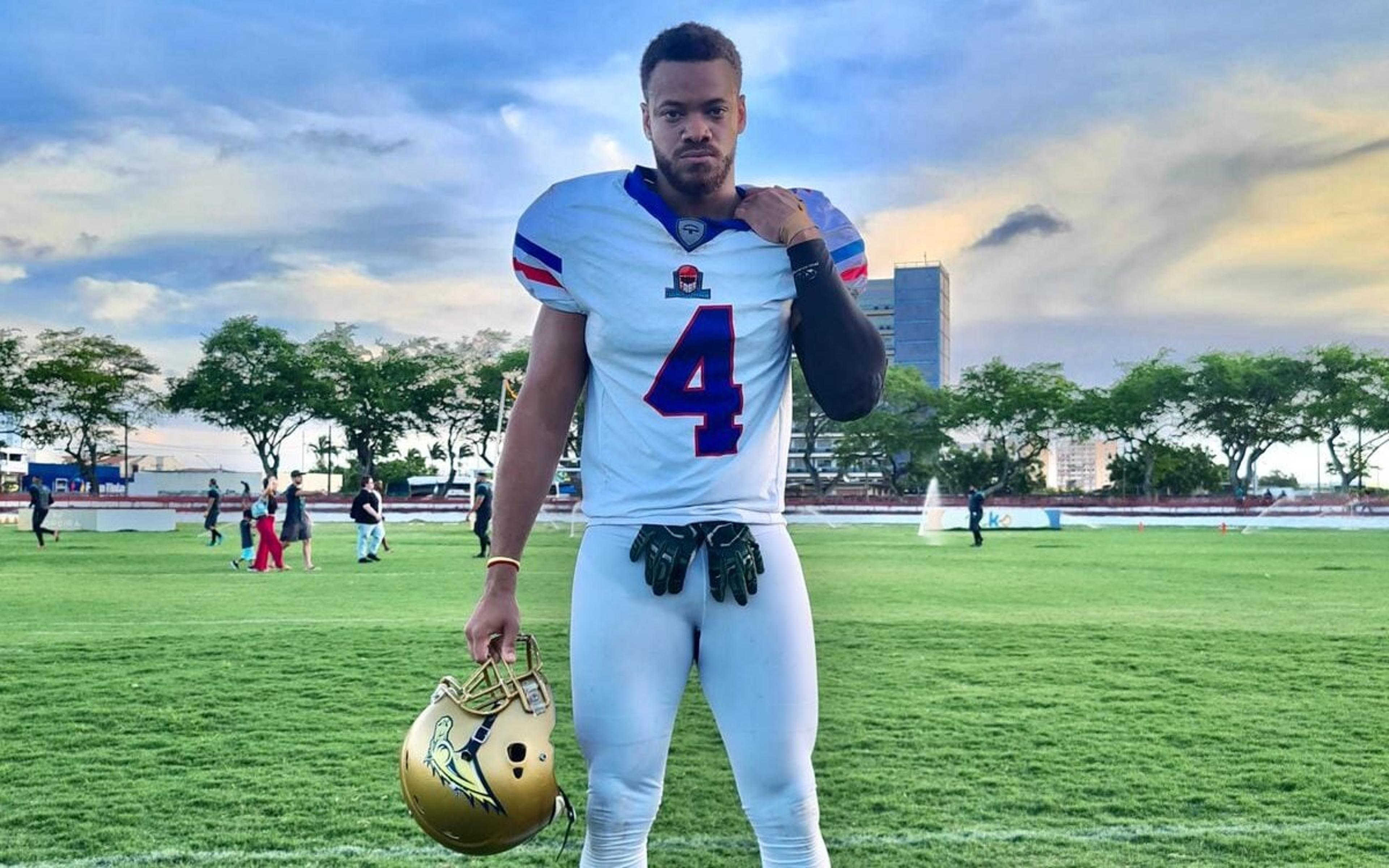 Sergipe Redentores contrata cornerback Alexandre Fonseca para a Liga BFA