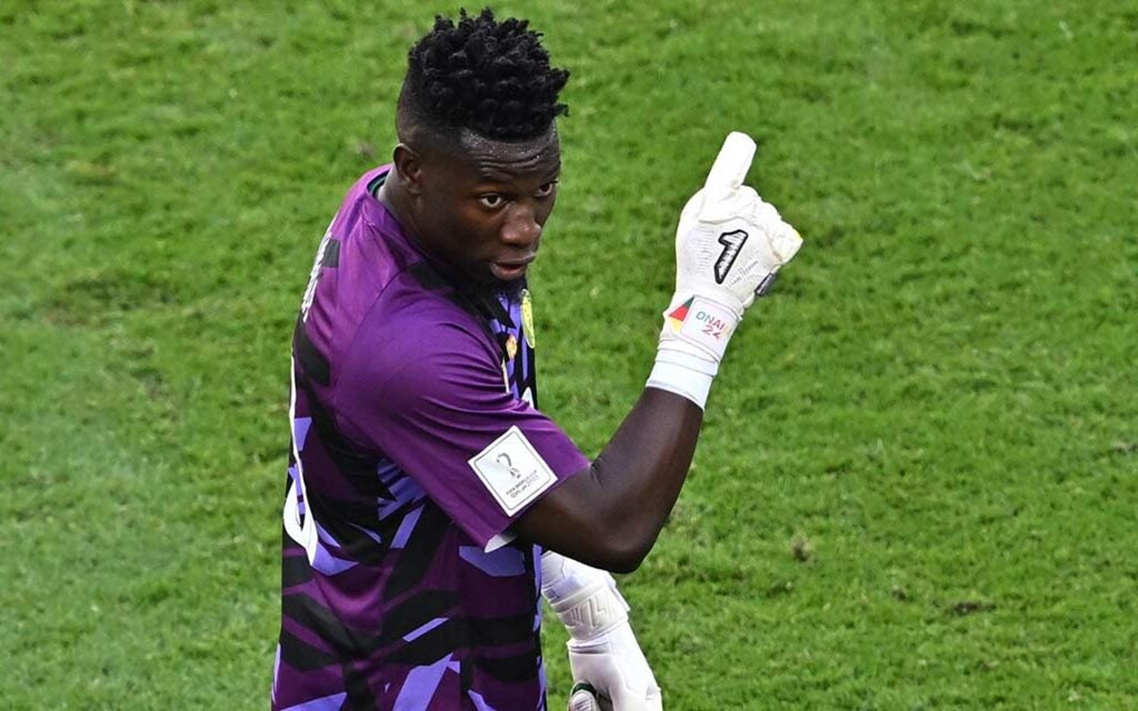 Manchester United avança em negociações por Onana, goleiro da Inter de Milão