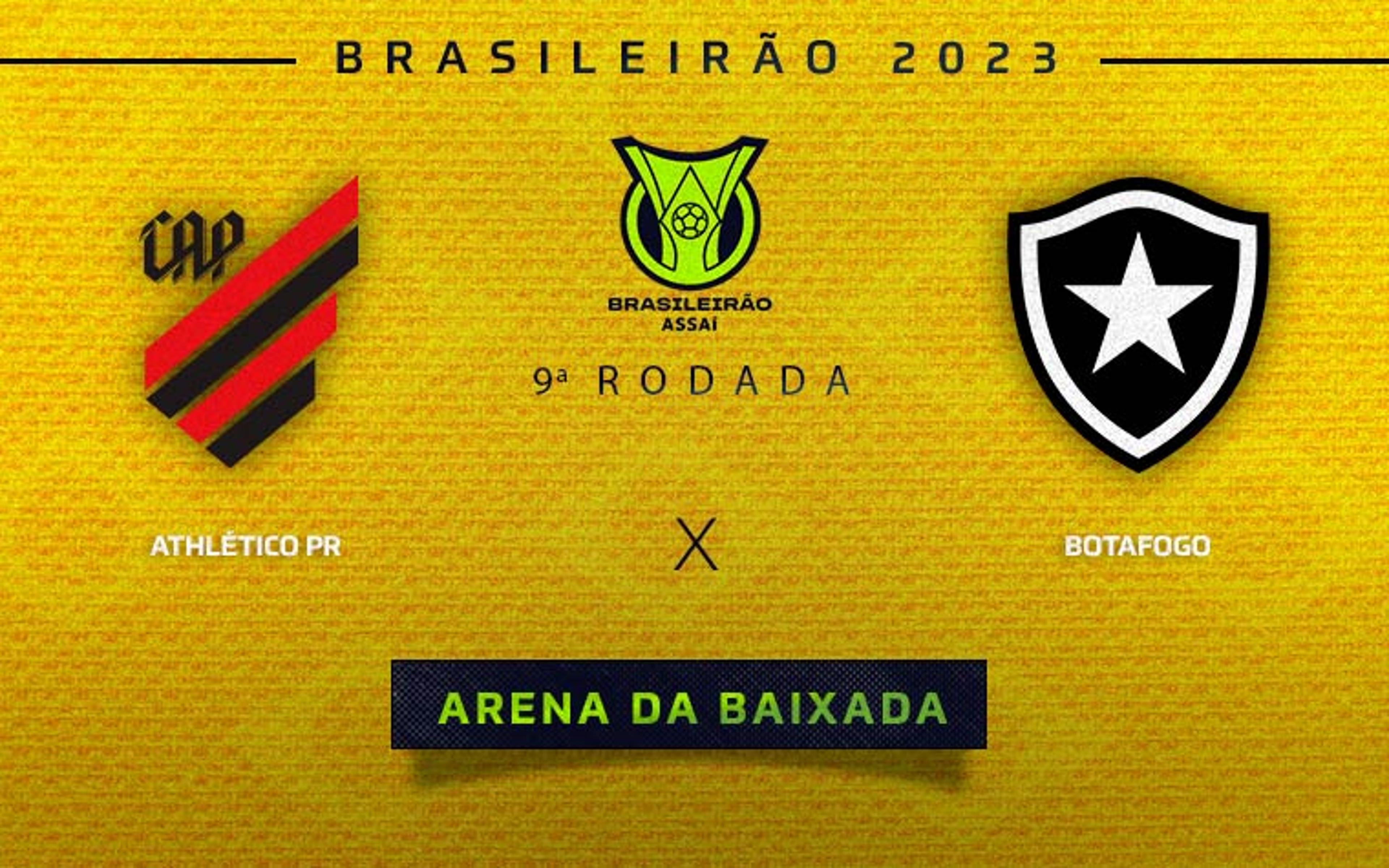 Athletico-PR x Botafogo: onde assistir ao vivo, horário e prováveis escalações do jogo do Brasileirão