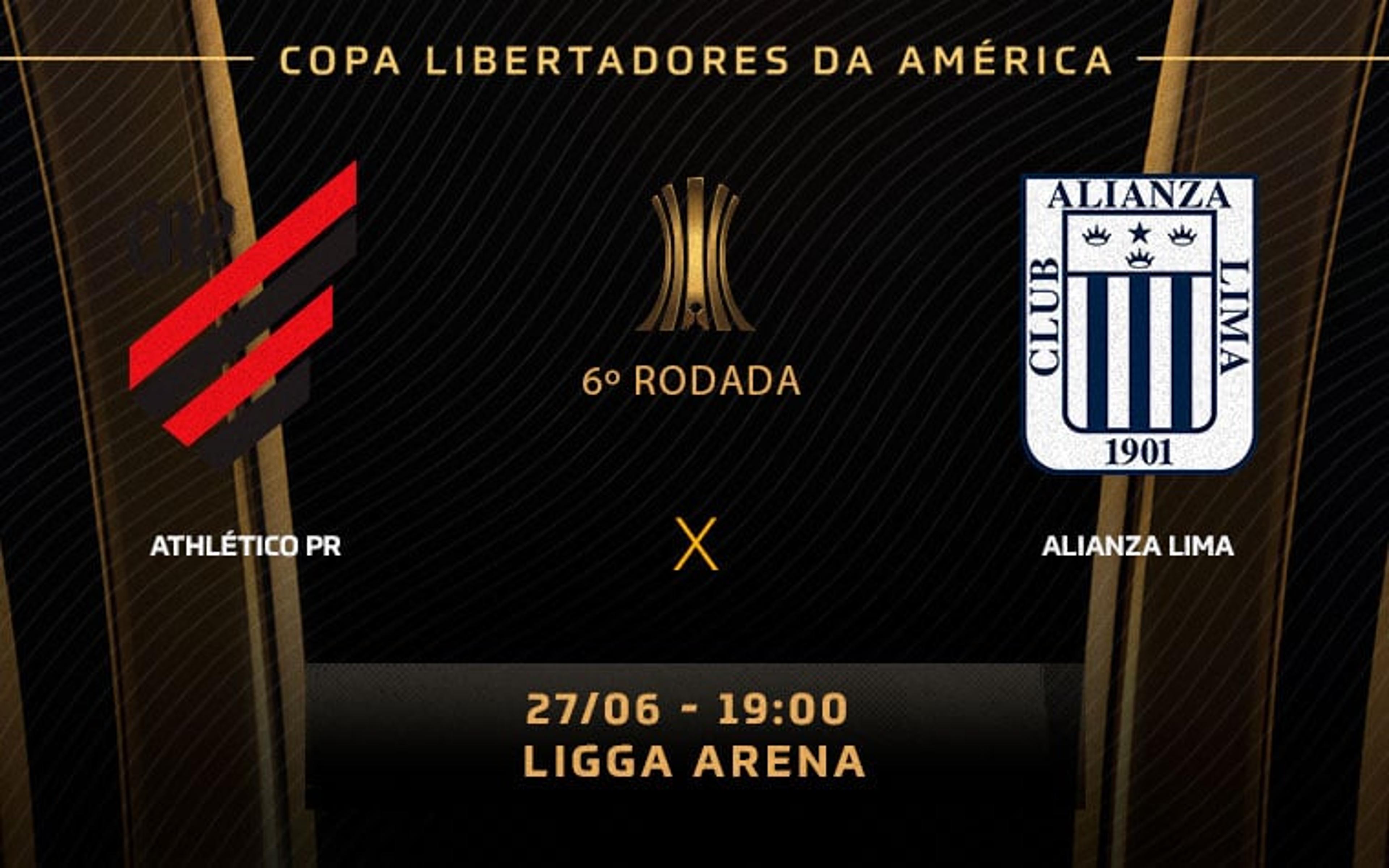 Athletico-PR x Alianza Lima: prováveis times, onde assistir e desfalques do jogo pela Libertadores