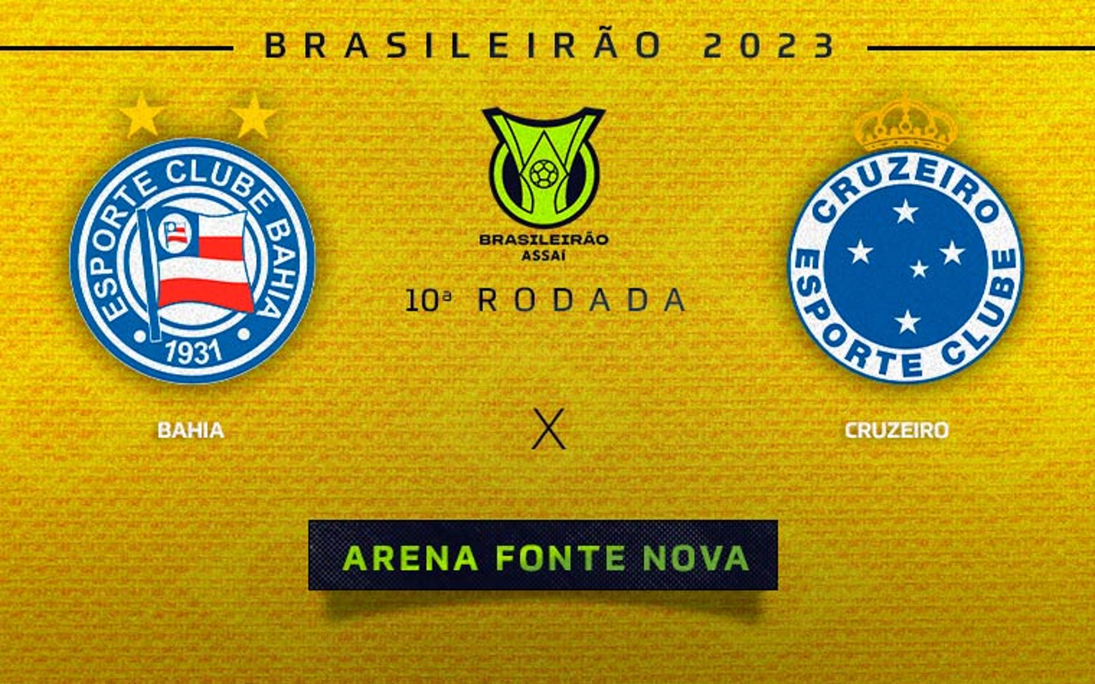 Bahia x Cruzeiro: onde assistir ao vivo, escalações e mais do jogo de hoje pelo Brasileirão