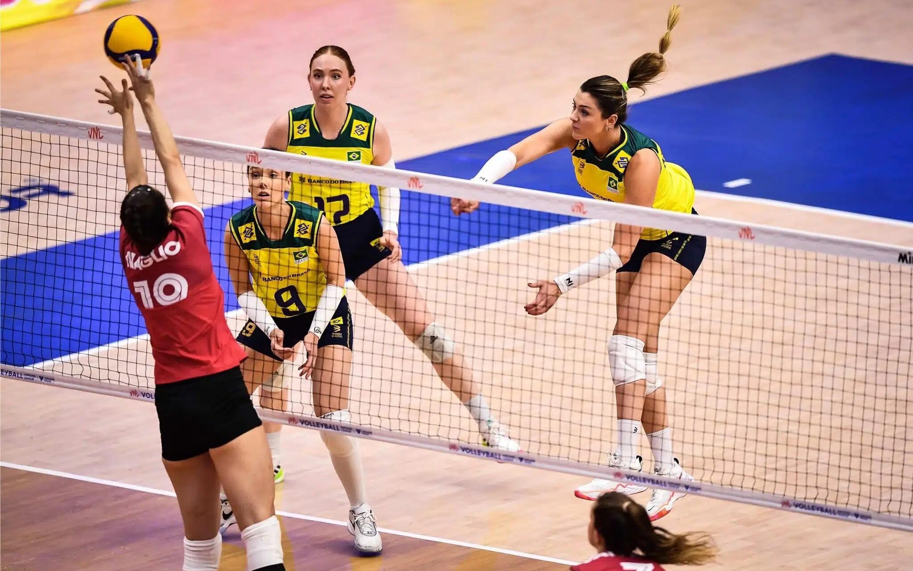 Liga das Nações de vôlei feminino: veja horário e onde assistir ao próximo jogo da Seleção Brasileira