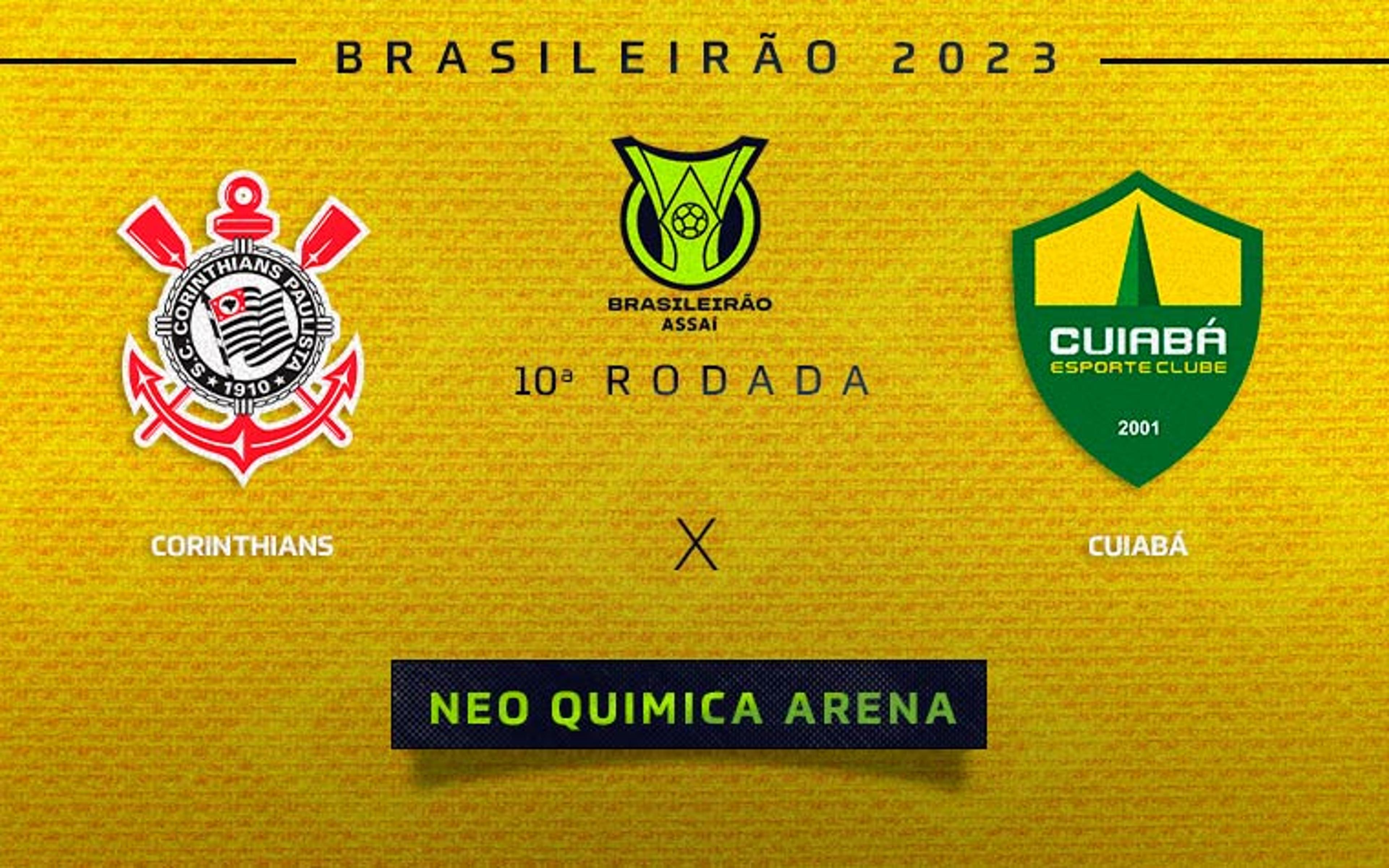 Corinthians x Cuiabá: onde assistir ao vivo, escalações e desfalques do jogo de hoje pelo Brasileirão