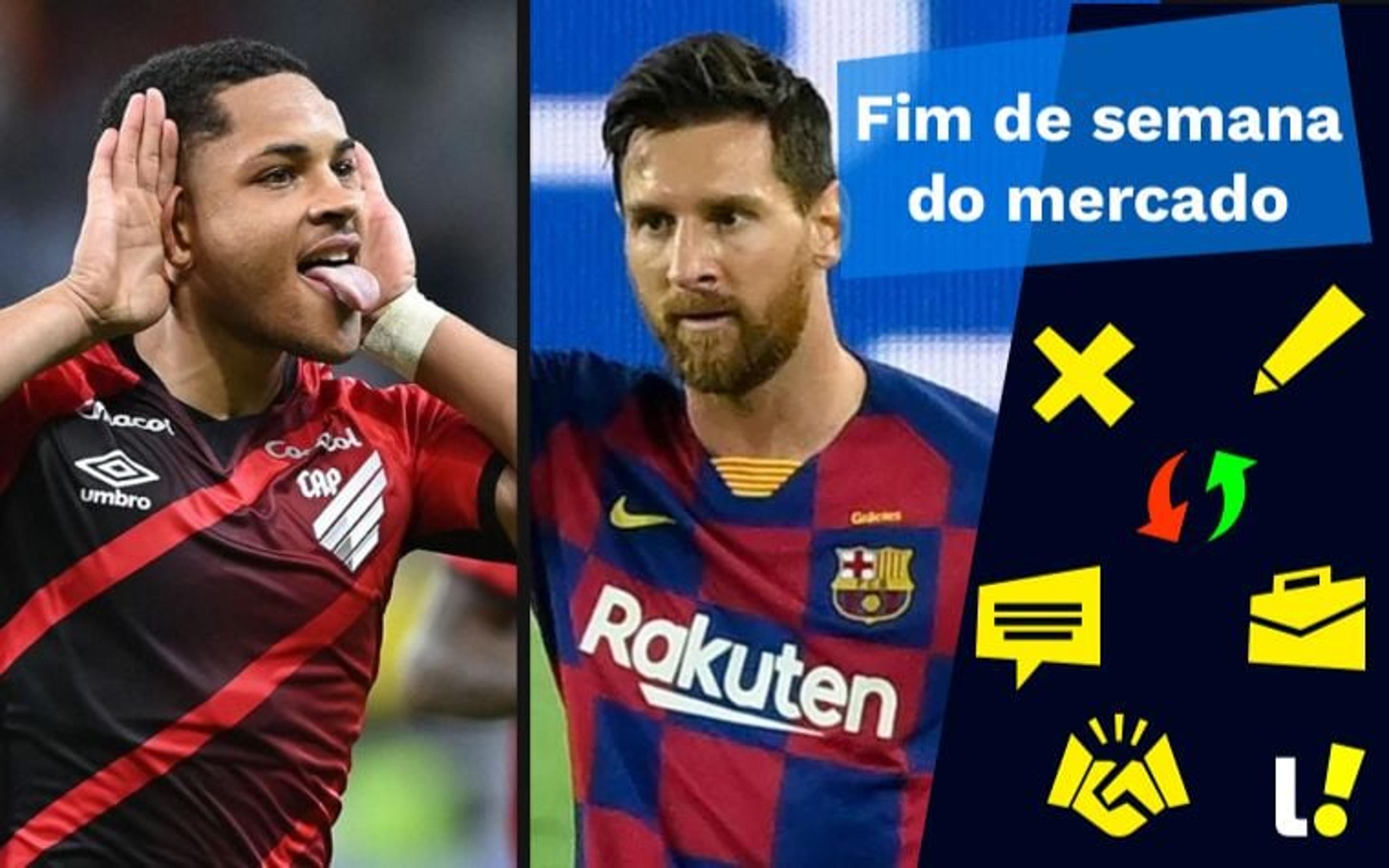 Vitor Roque mais próximo do Barcelona, Inter Miami tem acerto com ex-companheiro de Messi… o Fim de Semana do Mercado!