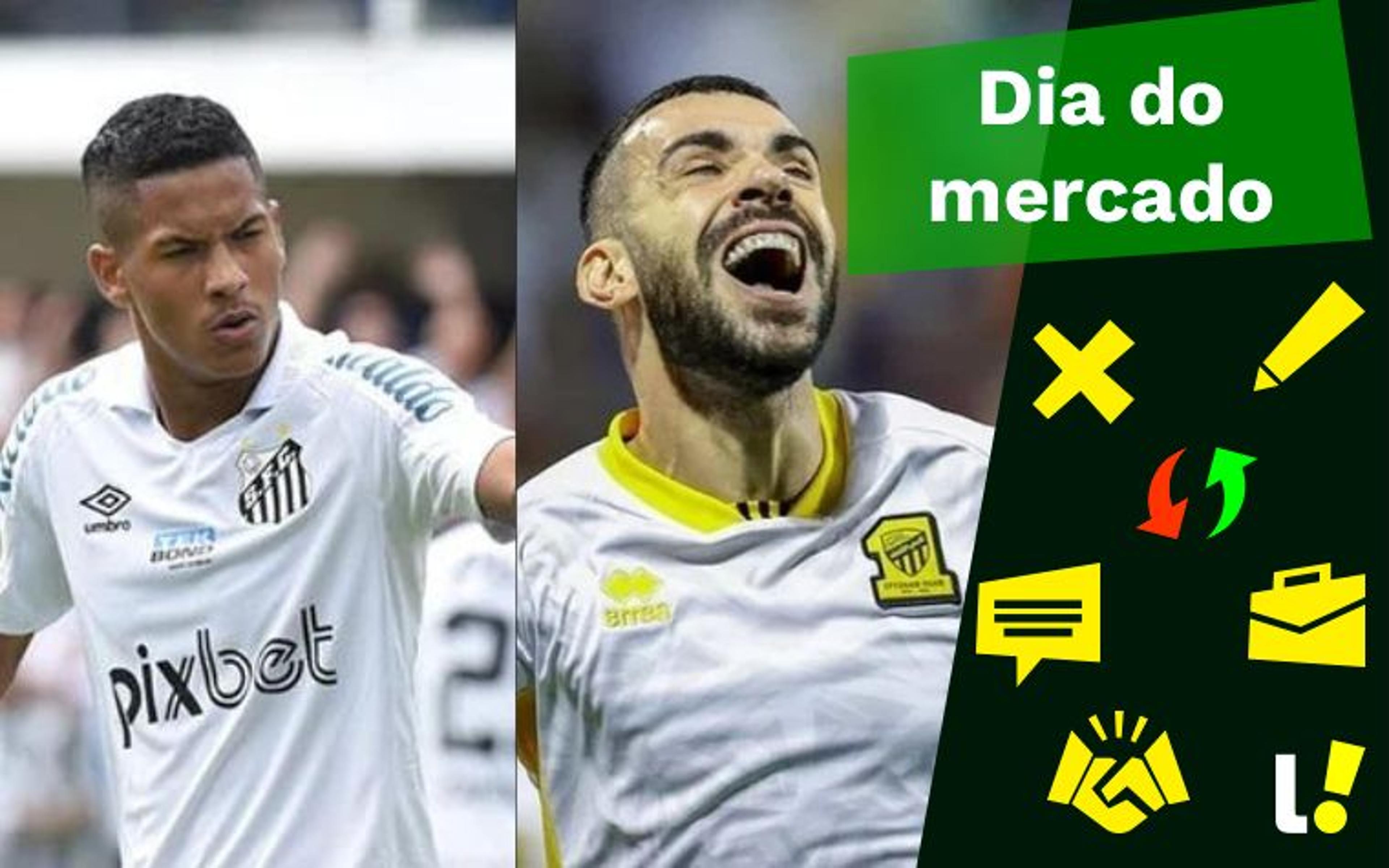 Joia do Santos de malas prontas para o Chelsea, Bruno Henrique tem proposta para voltar ao Brasil… o Dia do Mercado!