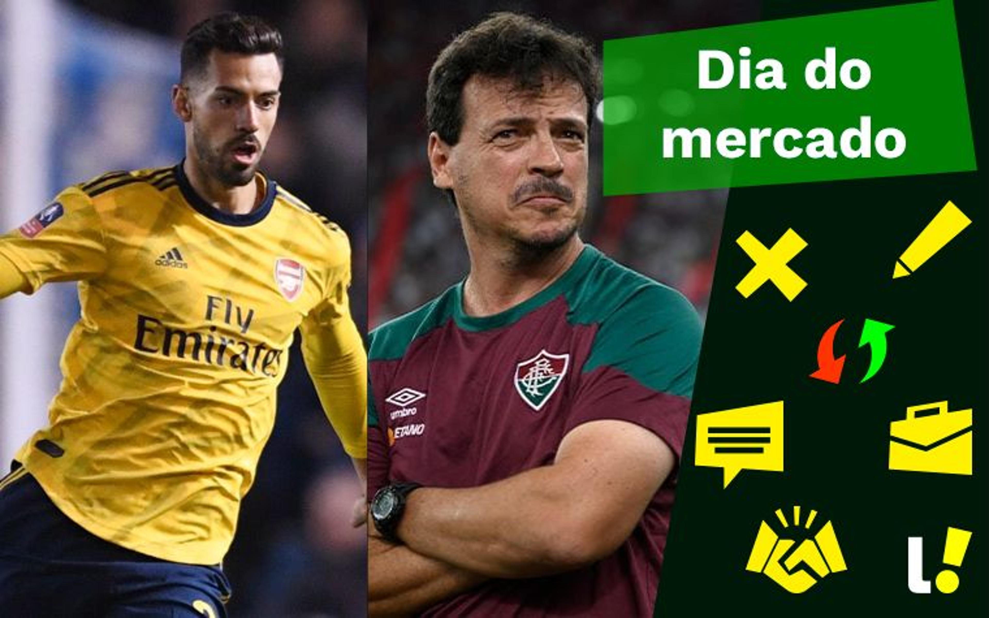 Venda do Arsenal enche os cofres do Flamengo, Fluminense busca zagueiros no exterior… o Dia do Mercado!