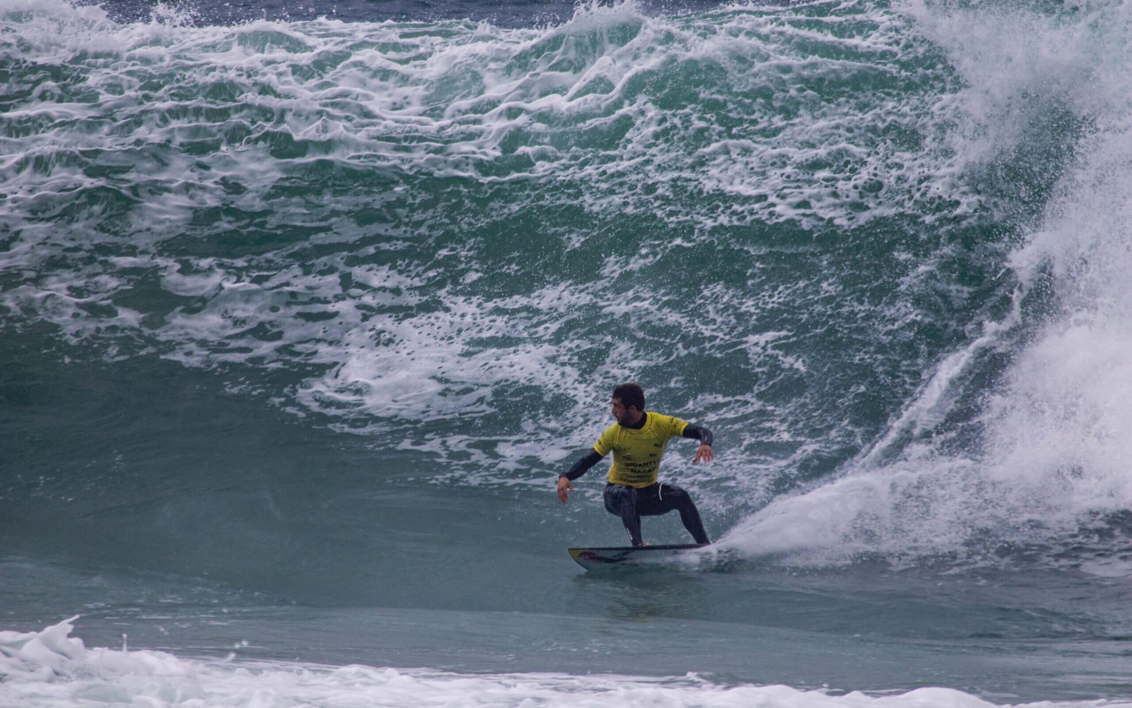 Gigantes de Nazaré volta ao Brasil para segunda etapa no Rio de Janeiro