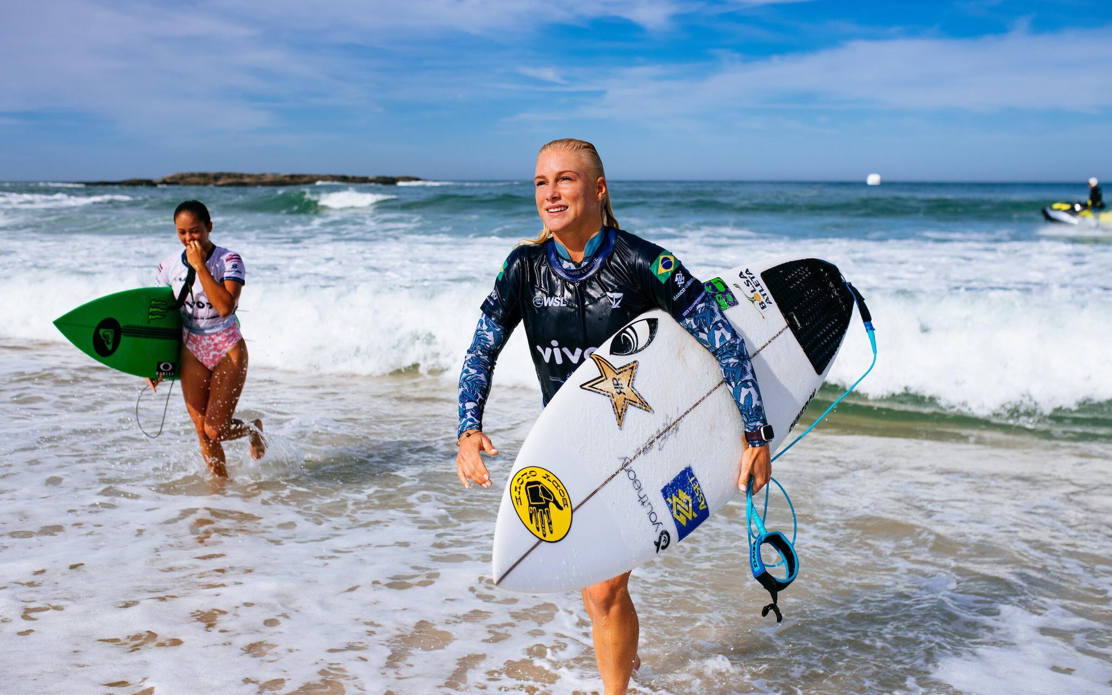 WSL 2023: liga mundial de surf cancela baterias deste domingo em Saquarema