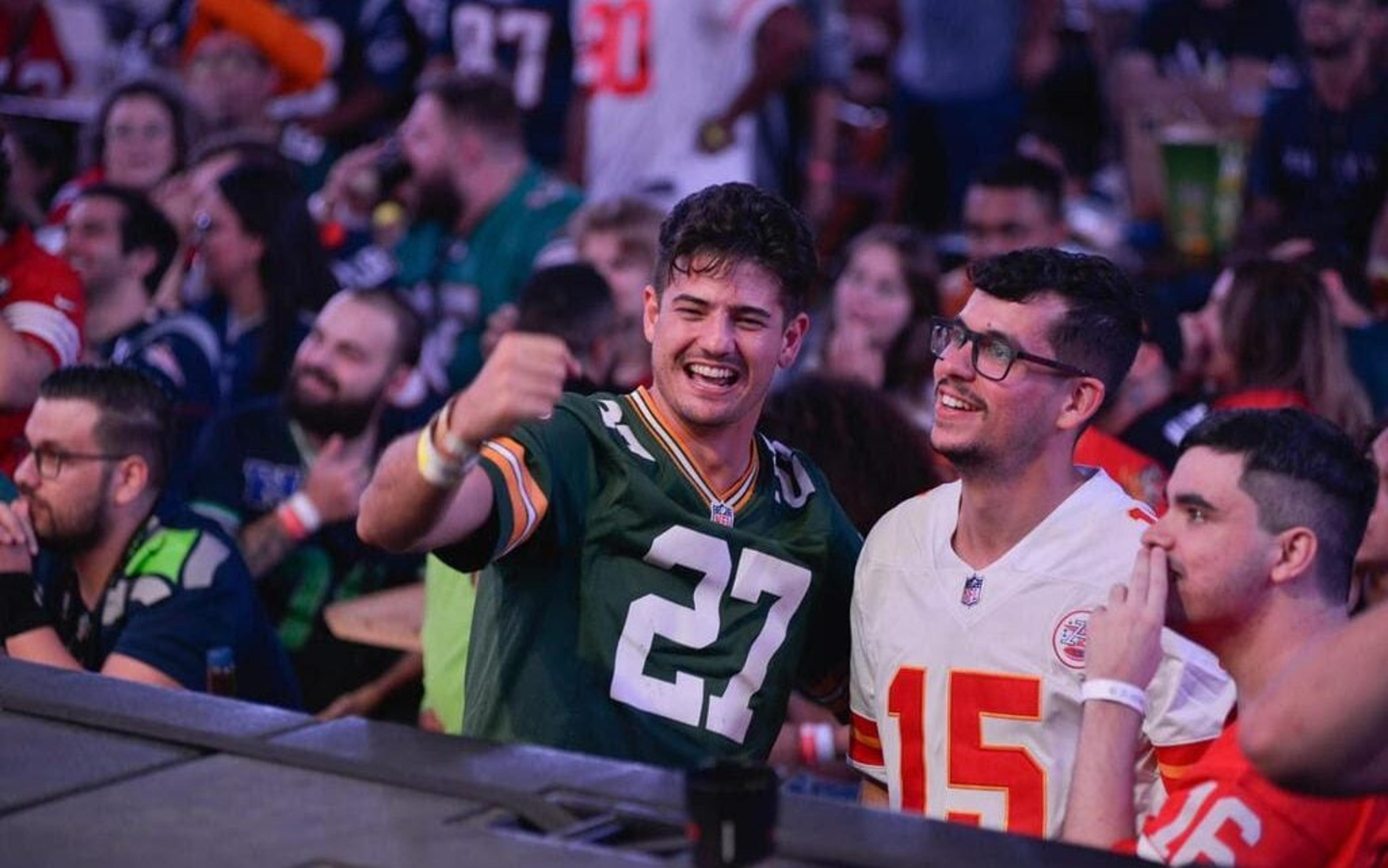 Confira o ranking das torcidas dos times da NFL no Brasil