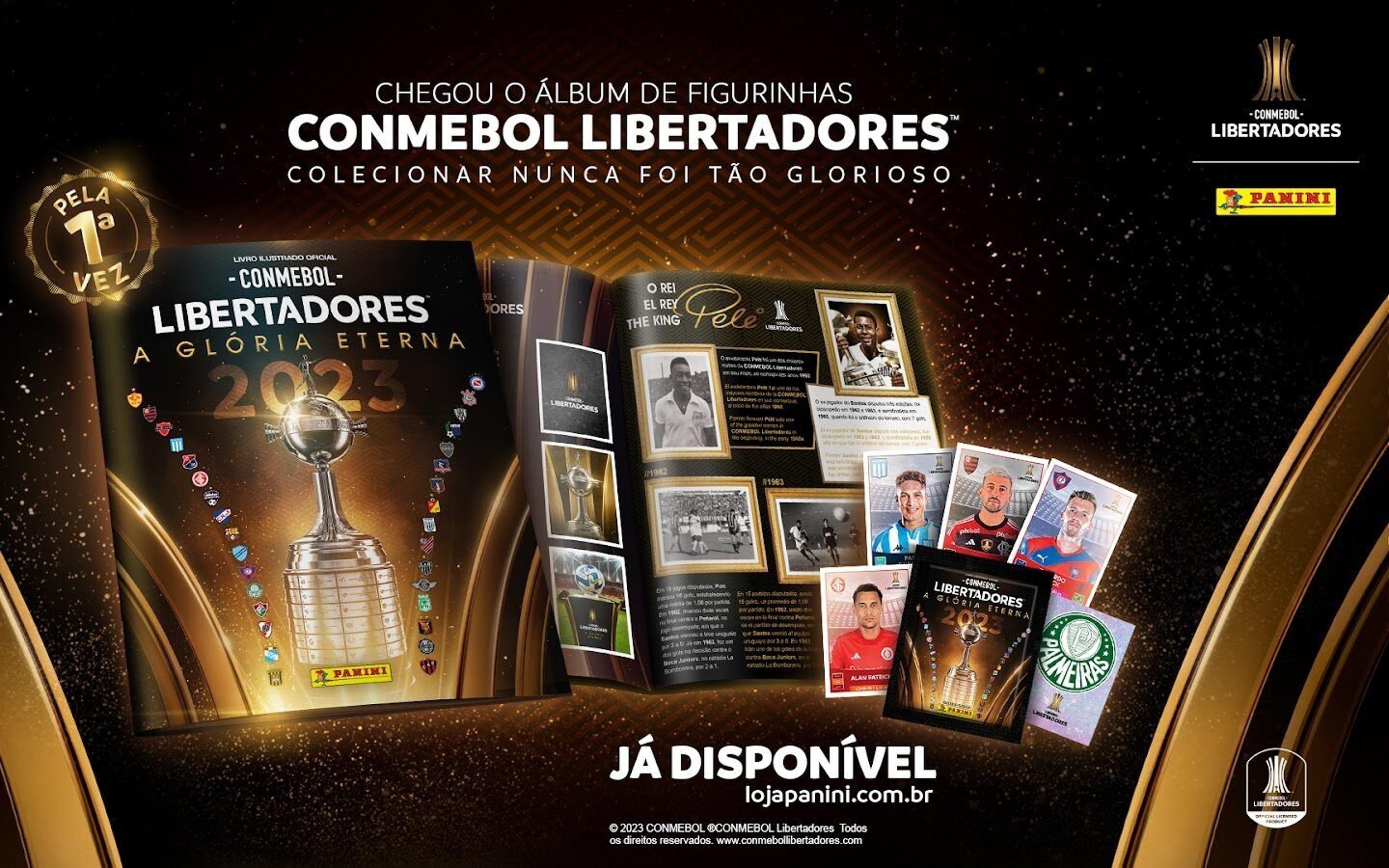 Álbum oficial da Libertadores tem início das vendas anunciado