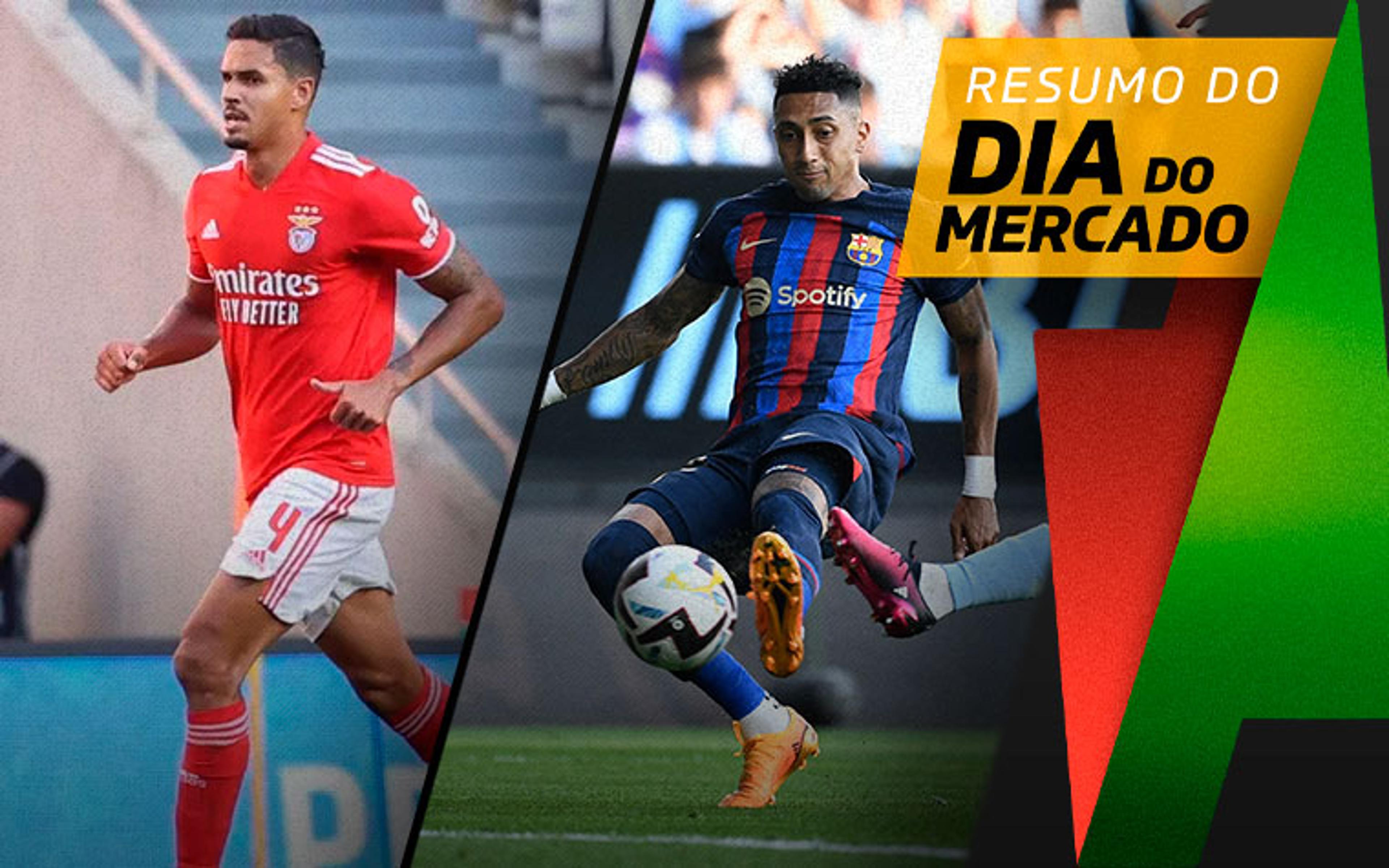 Flamengo de olho em zagueiro do Benfica, atacante da Seleção interessa ao Bayern de Munique… o Dia do Mercado!