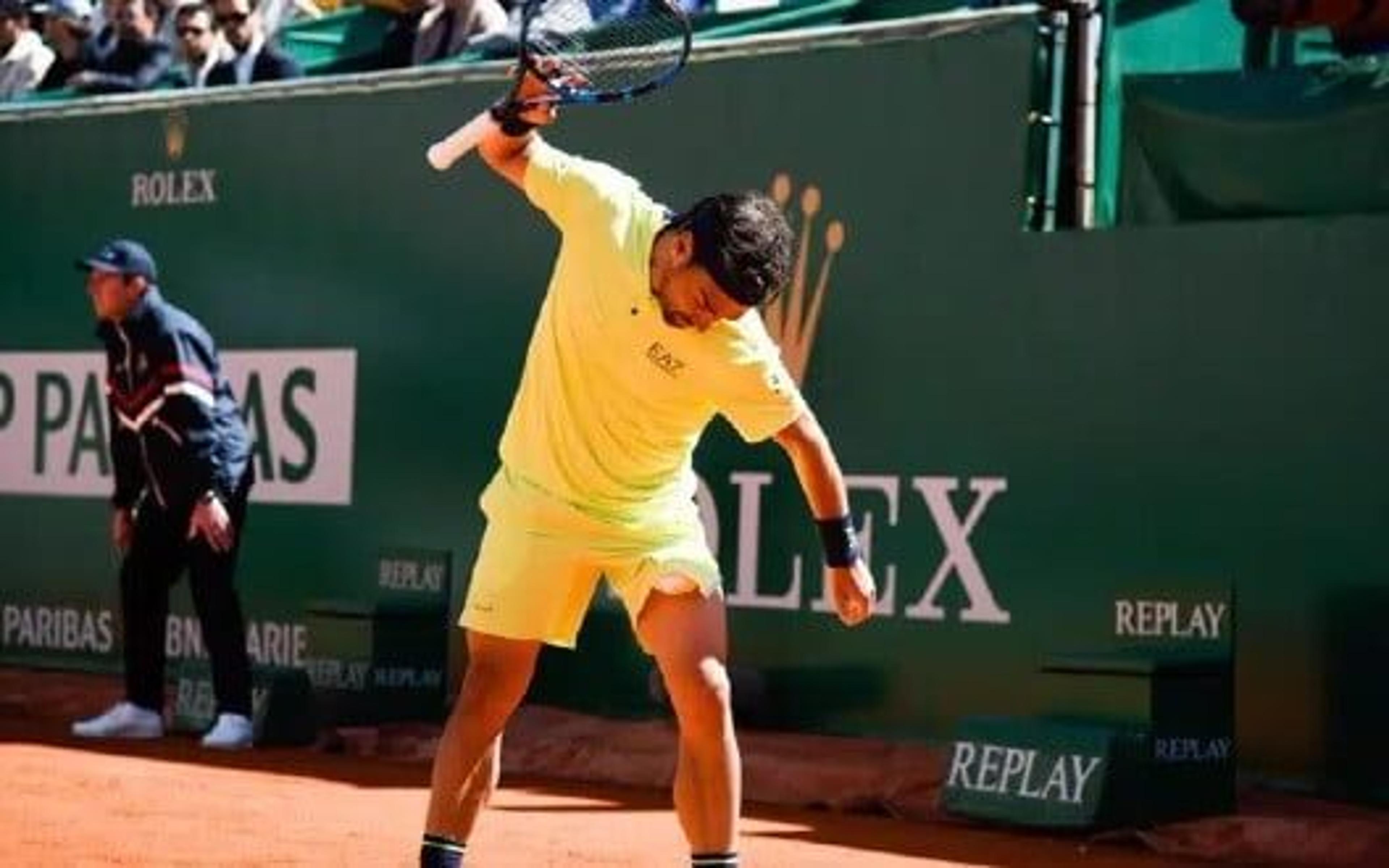 Fognini falta teste de doping para ver final da Liga dos Campeões e corre riscos de suspensão