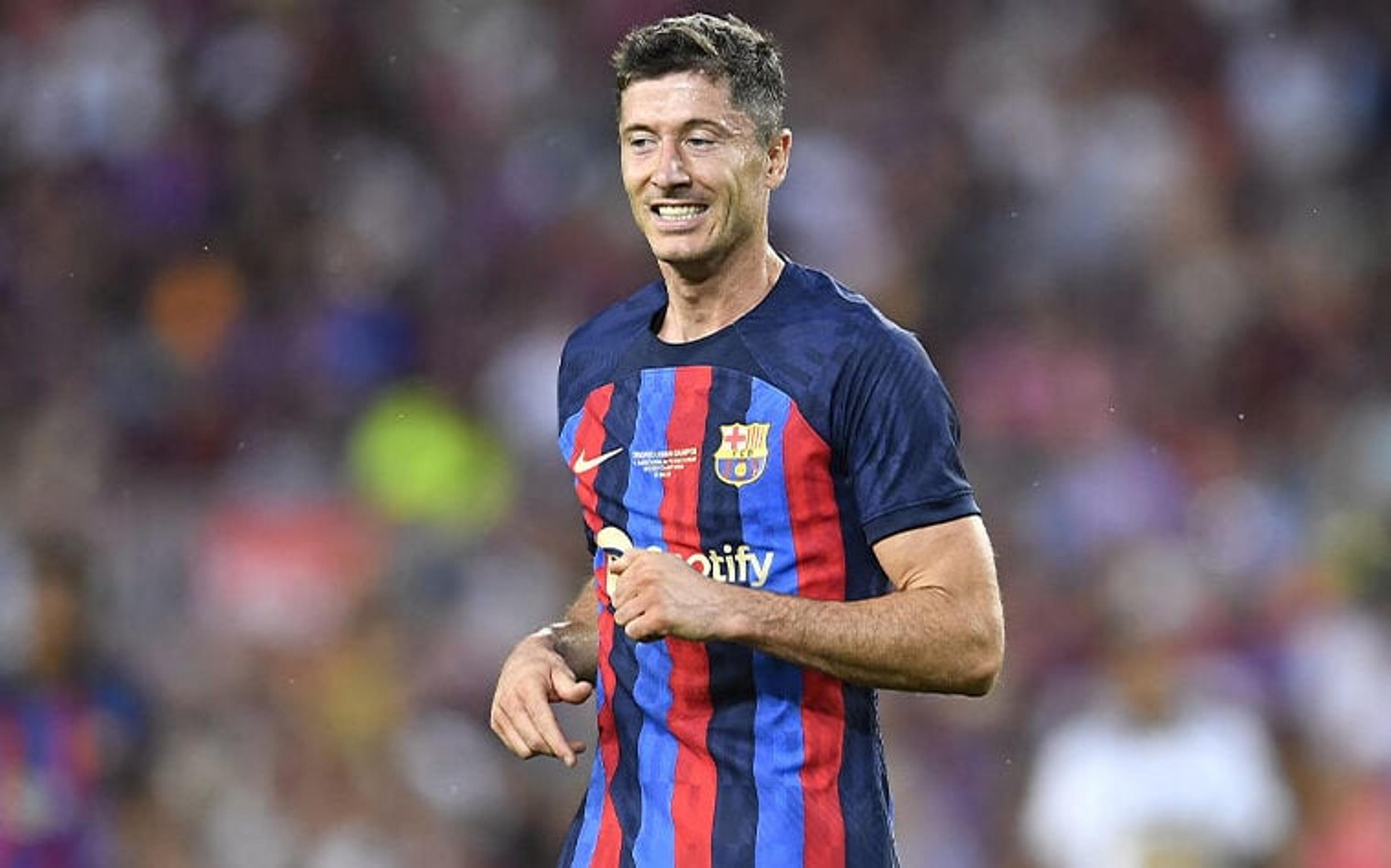 Com contrato até 2026, Lewandowski não descarta aposentadoria no Barcelona: ‘Está perto’