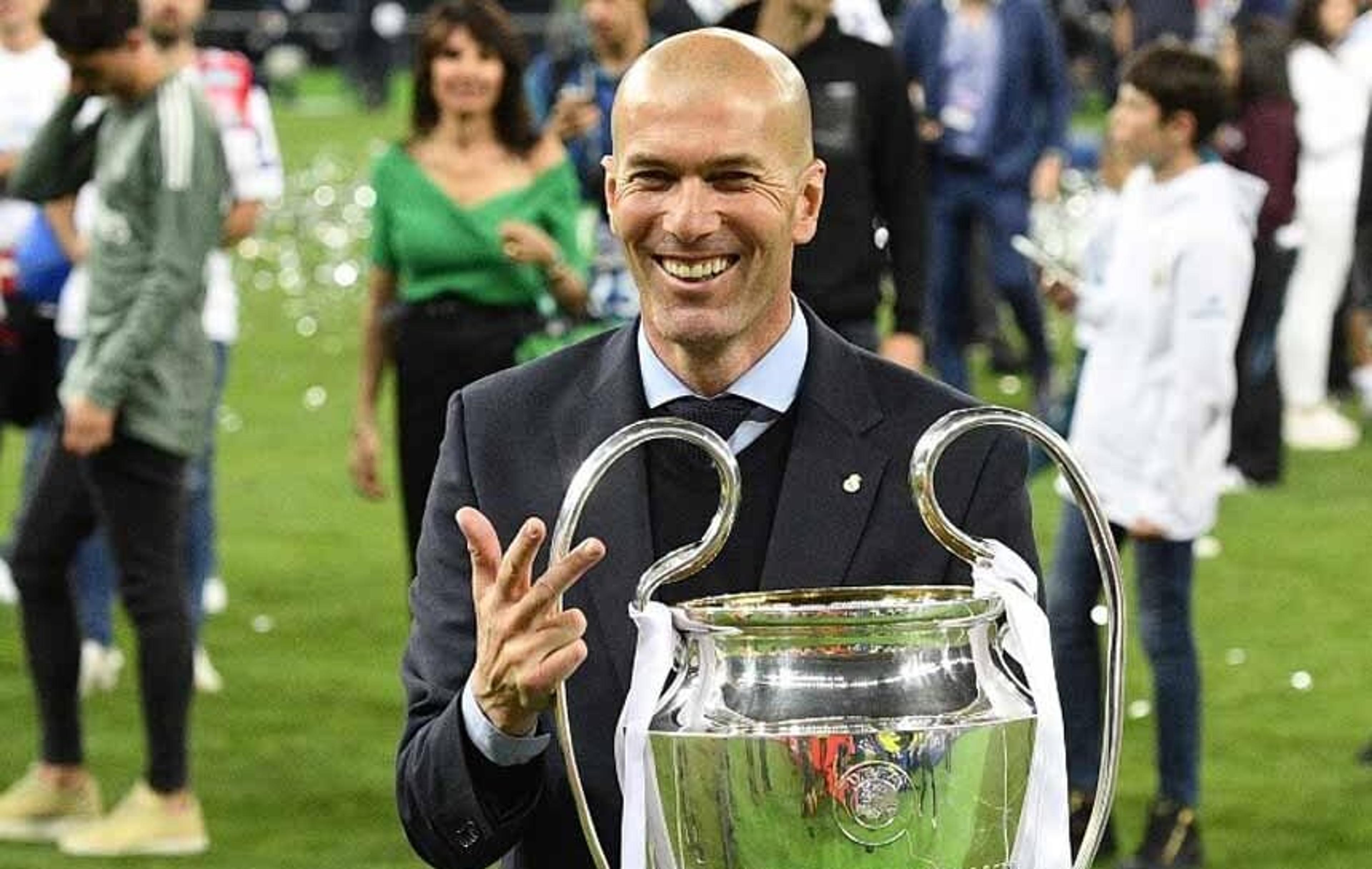 Em entrevista, Zidane fala sobre um possível retorno como treinador: ‘Eu sinto muita falta’