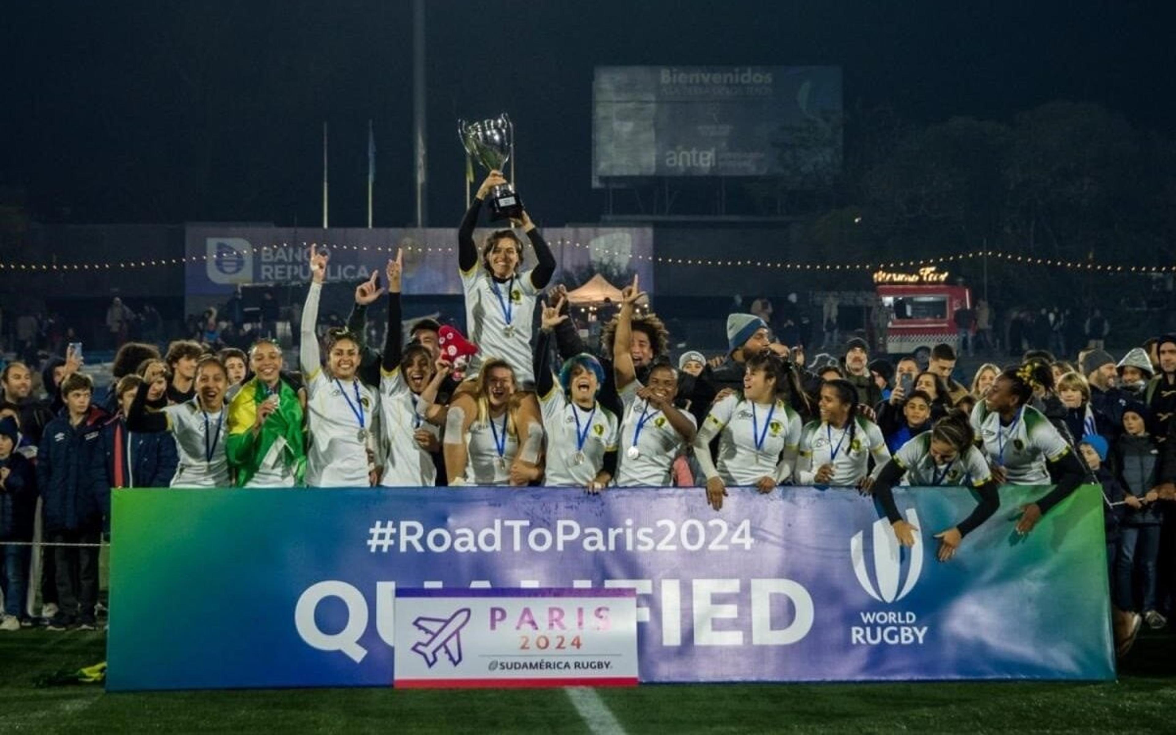 Seleção brasileira feminina de rúgbi garante vaga nos Jogos Olímpicos de Paris 2024