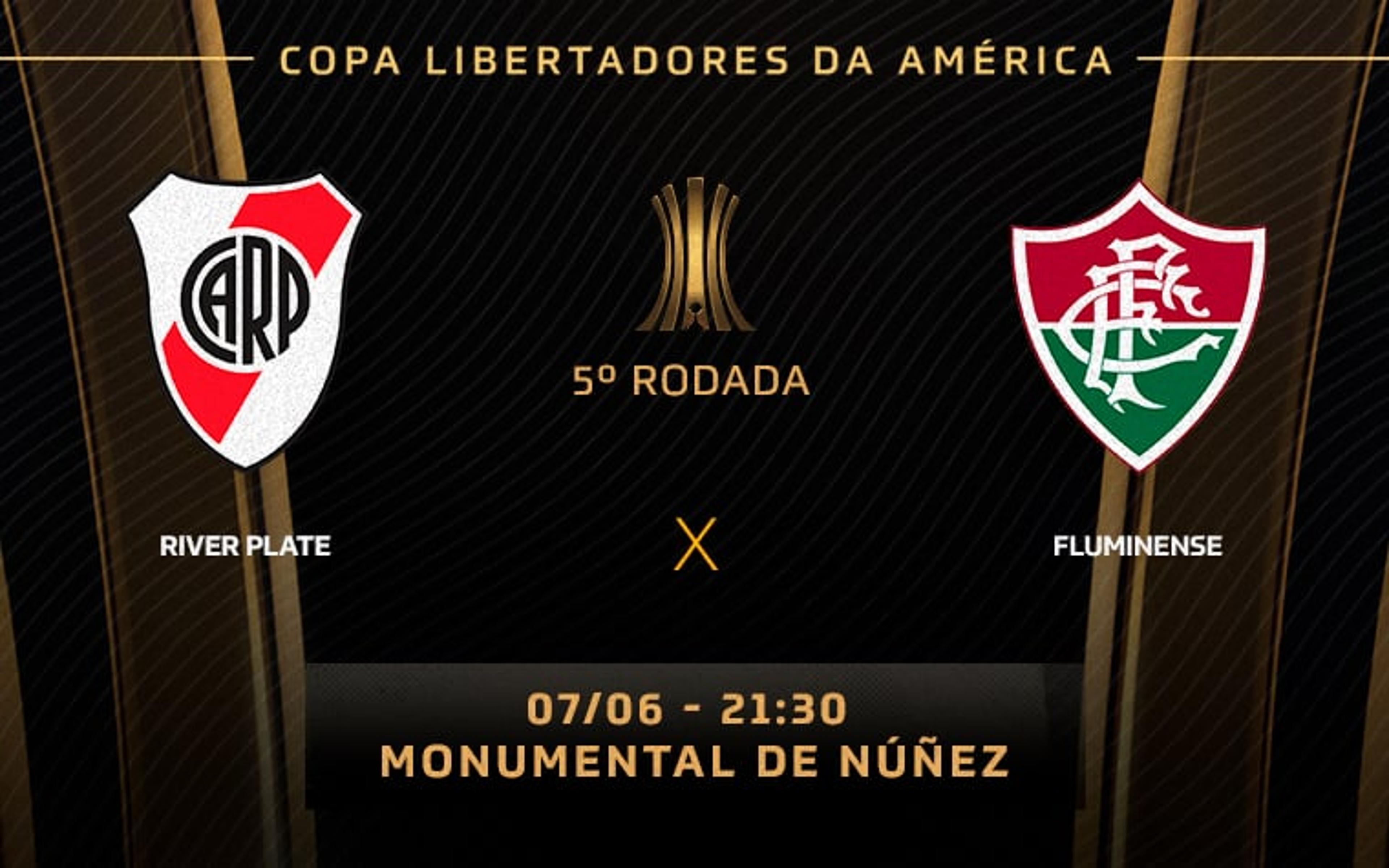 River Plate x Fluminense: onde assistir ao vivo, horário e escalações do jogo de hoje pela Libertadores