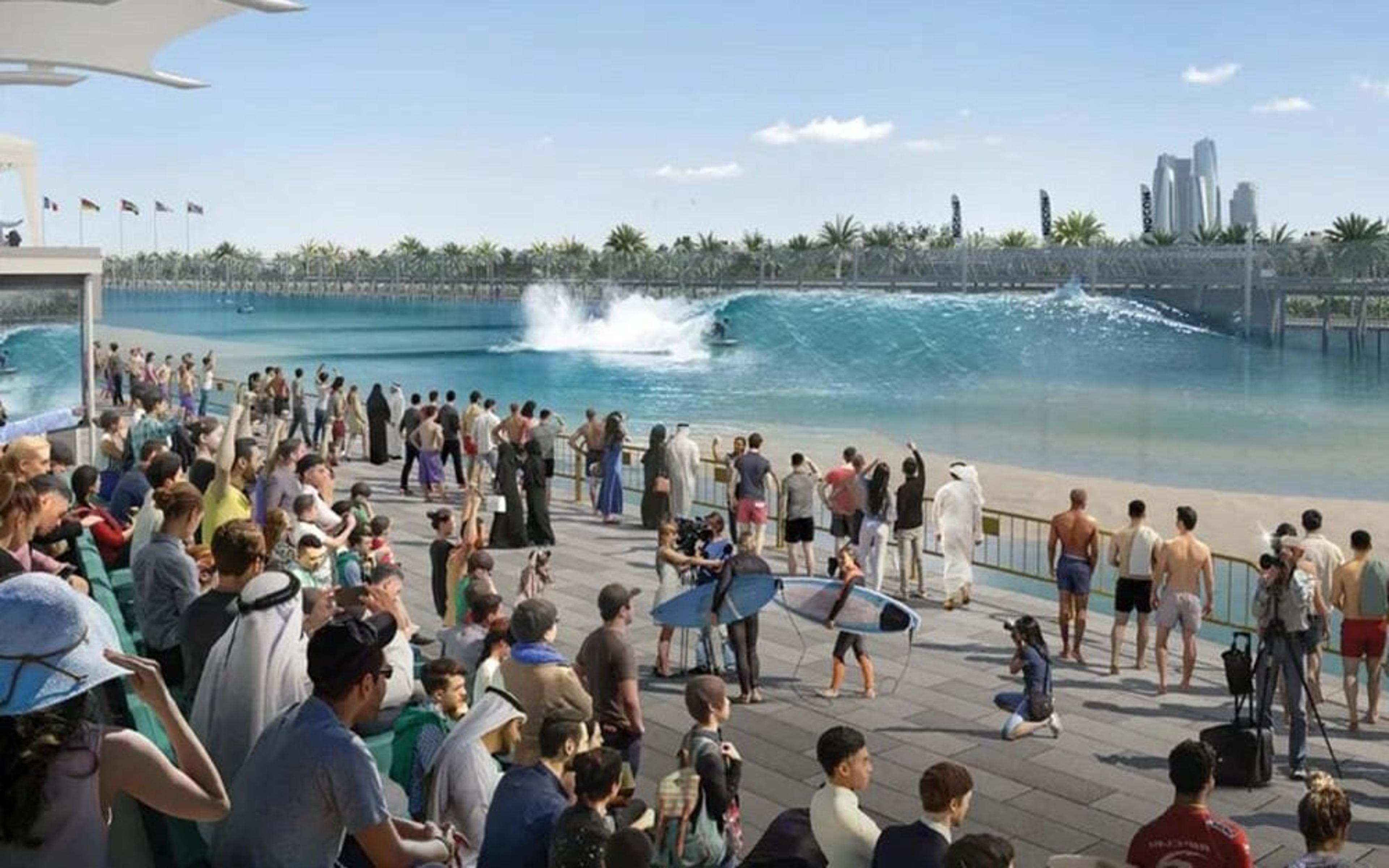 Abu Dhabi anuncia a criação da maior piscina de onda artificial do mundo