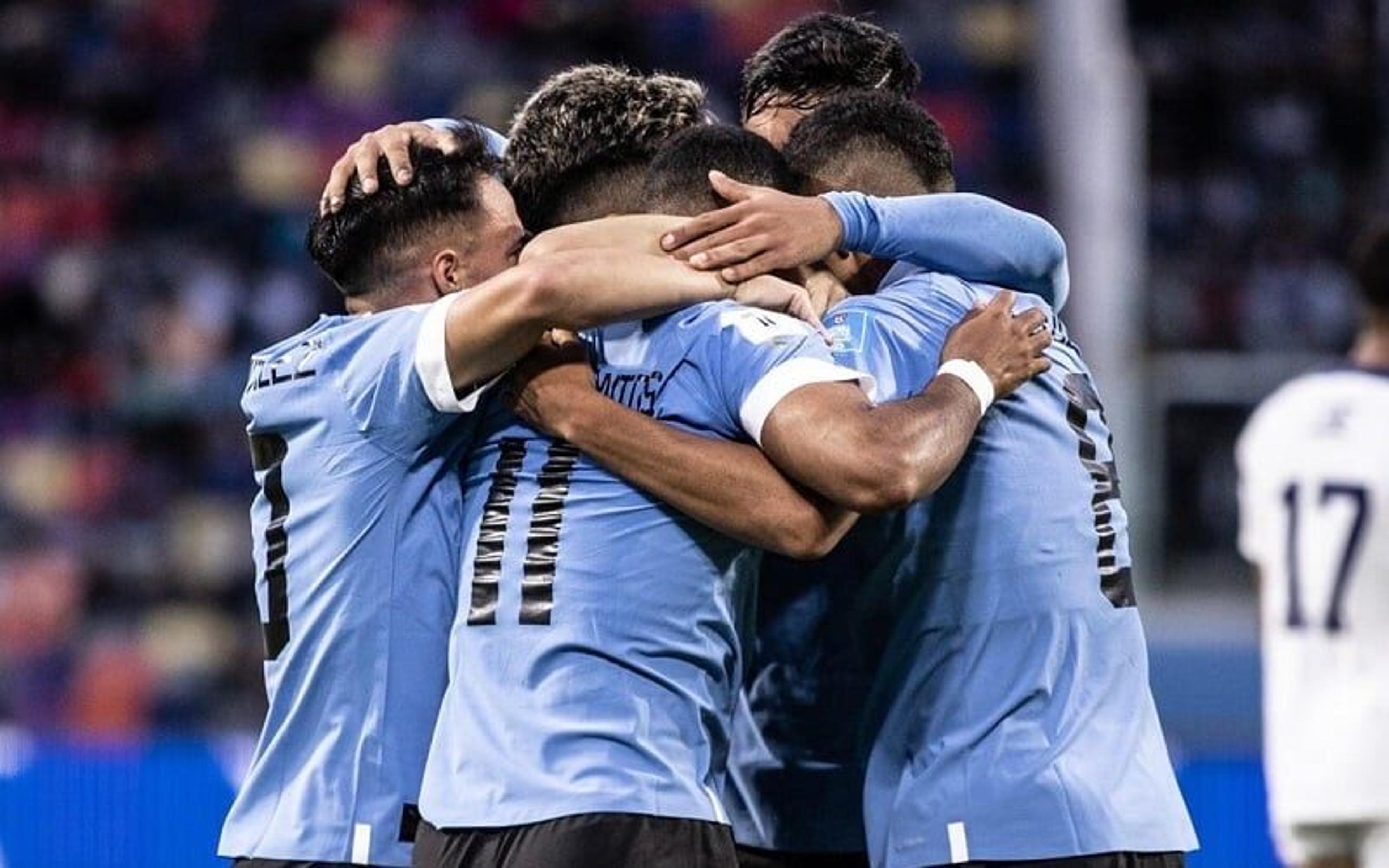 Uruguai vence Estados Unidos e está na semi do Mundial Sub-20