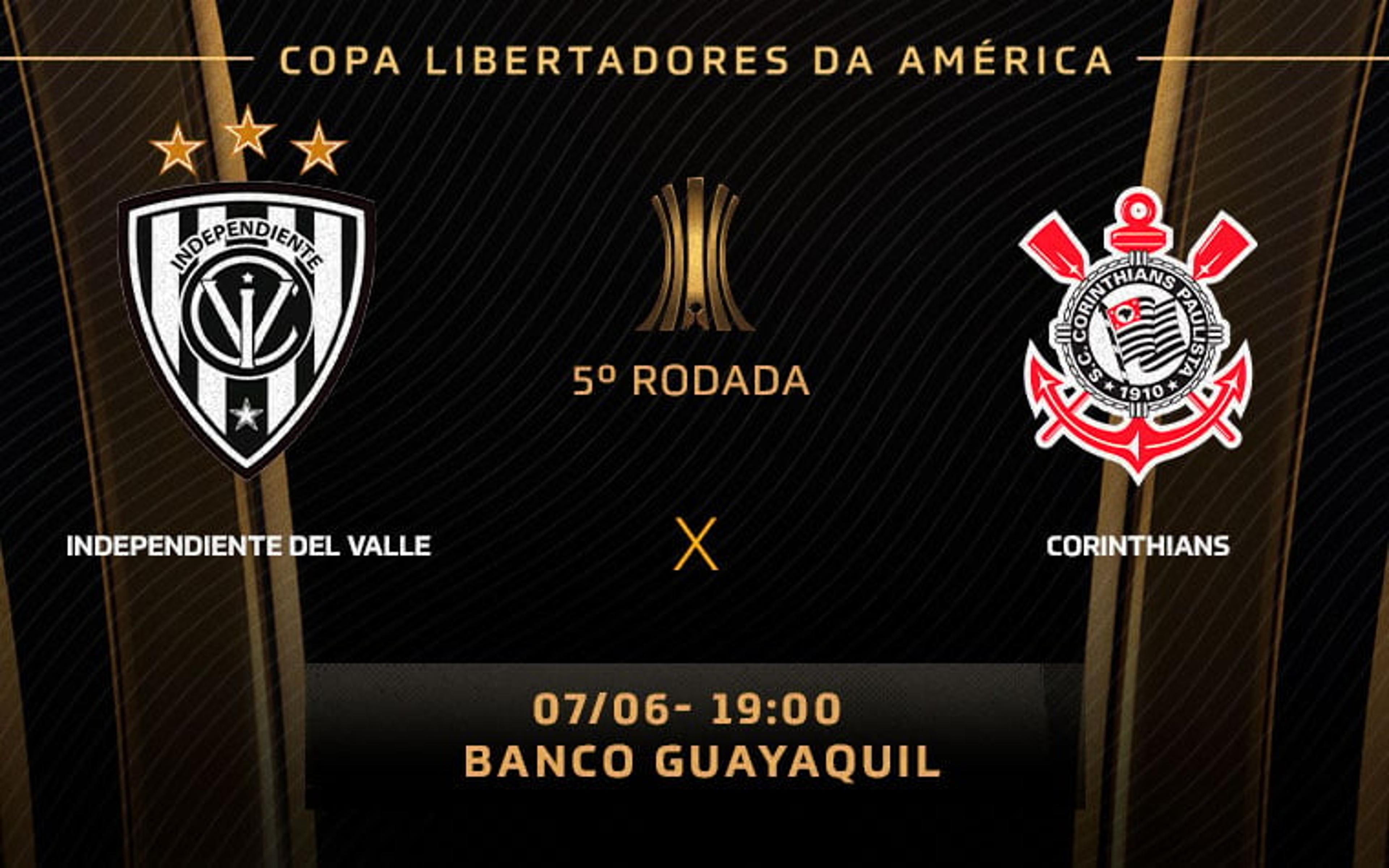 Independiente del Valle x Corinthians: onde assistir ao vivo, escalações e desfalques do jogo de hoje pela Libertadores